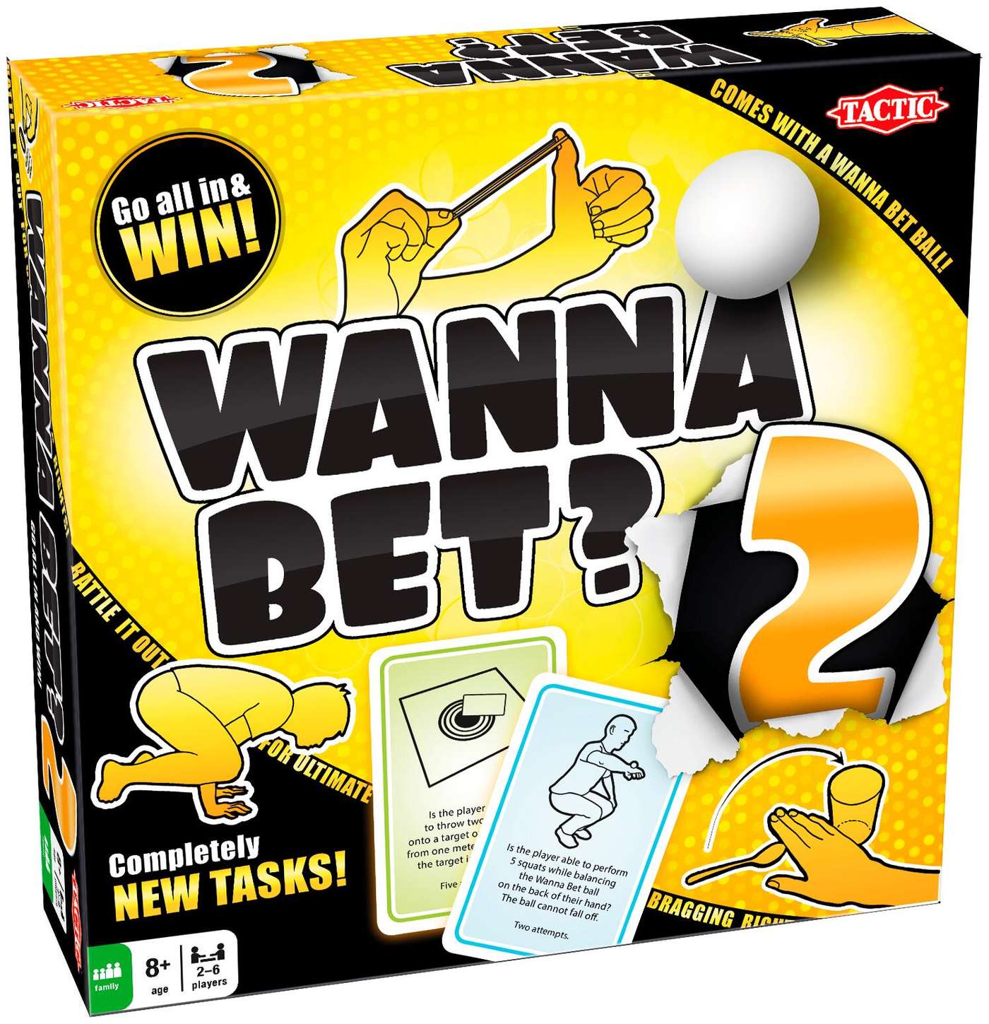 Тактическая настольная игра Wanna Bet 2 RU