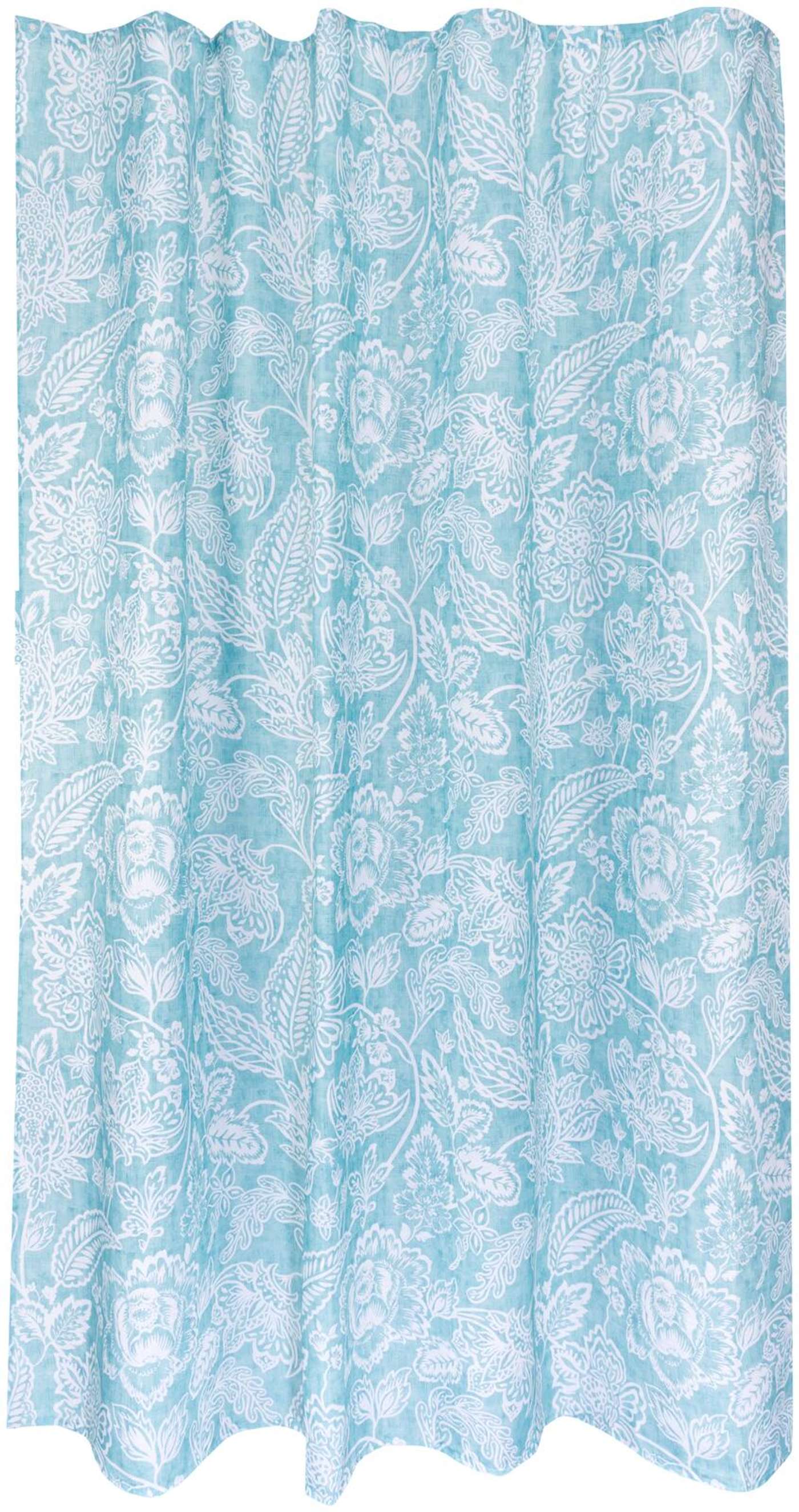Шторка для душа House Paisley 180 x 200 см бирюзовый (цвет БИРЮЗОВЫЙ)
