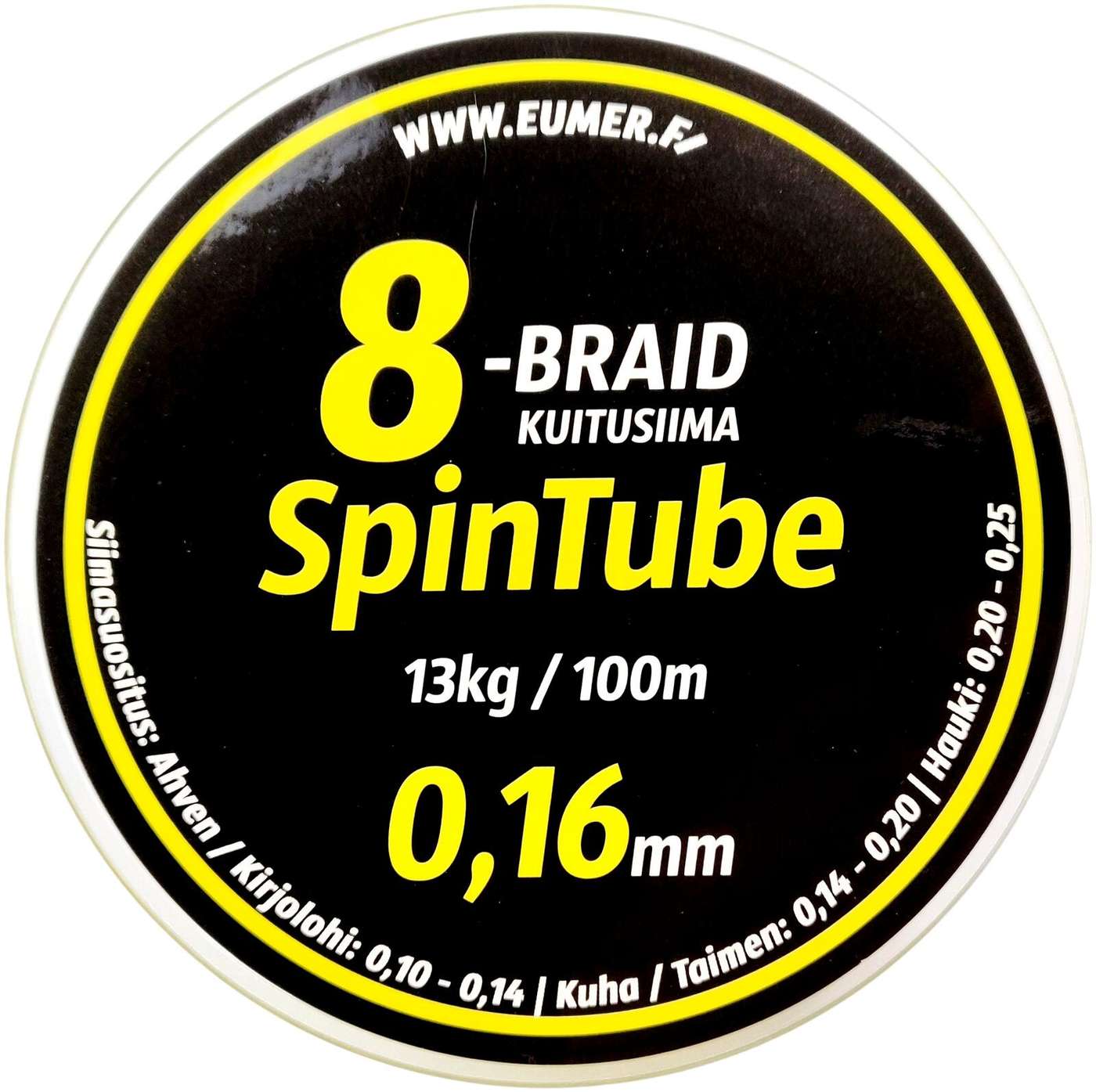 Spintube 8-волоконная линия FL 0, 16 мм / 100 м 12, 9 кг