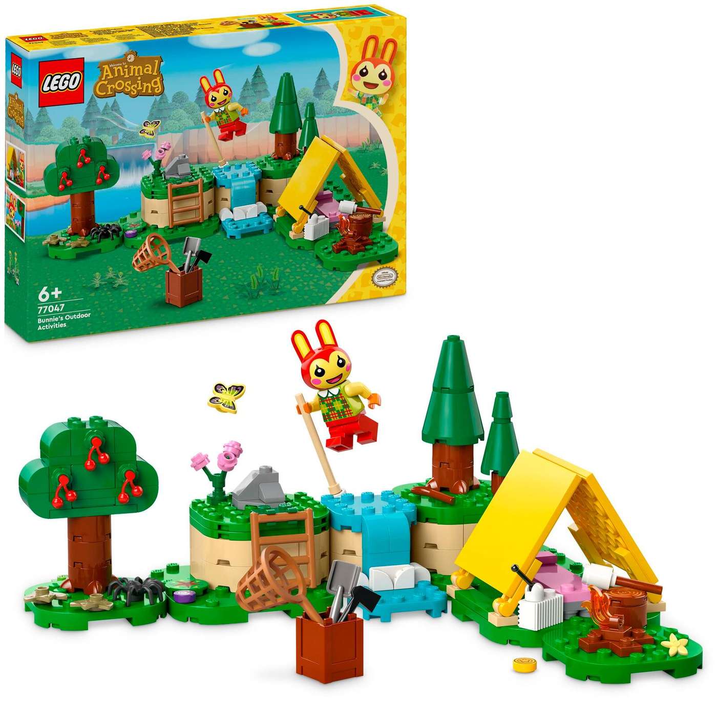 LEGO® 77047 Animal Crossing Кролик на дереве под открытым небом