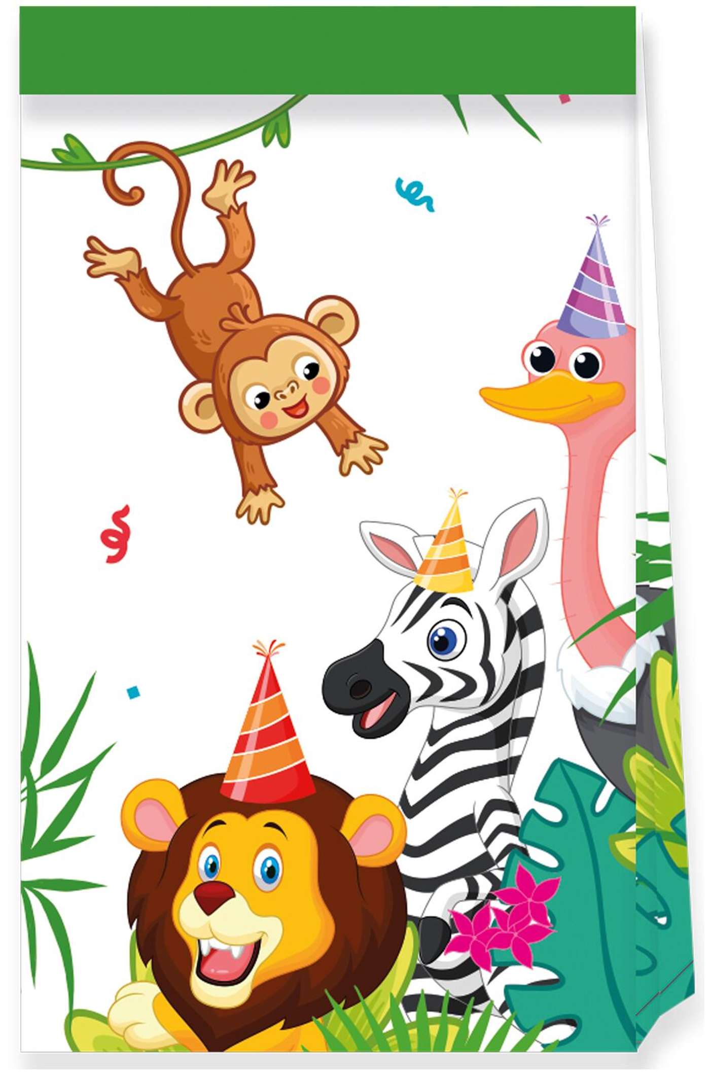 Decorata Party Jungle Balloons Бумажные сумки для вечеринок FSC (цвет разноцветный)