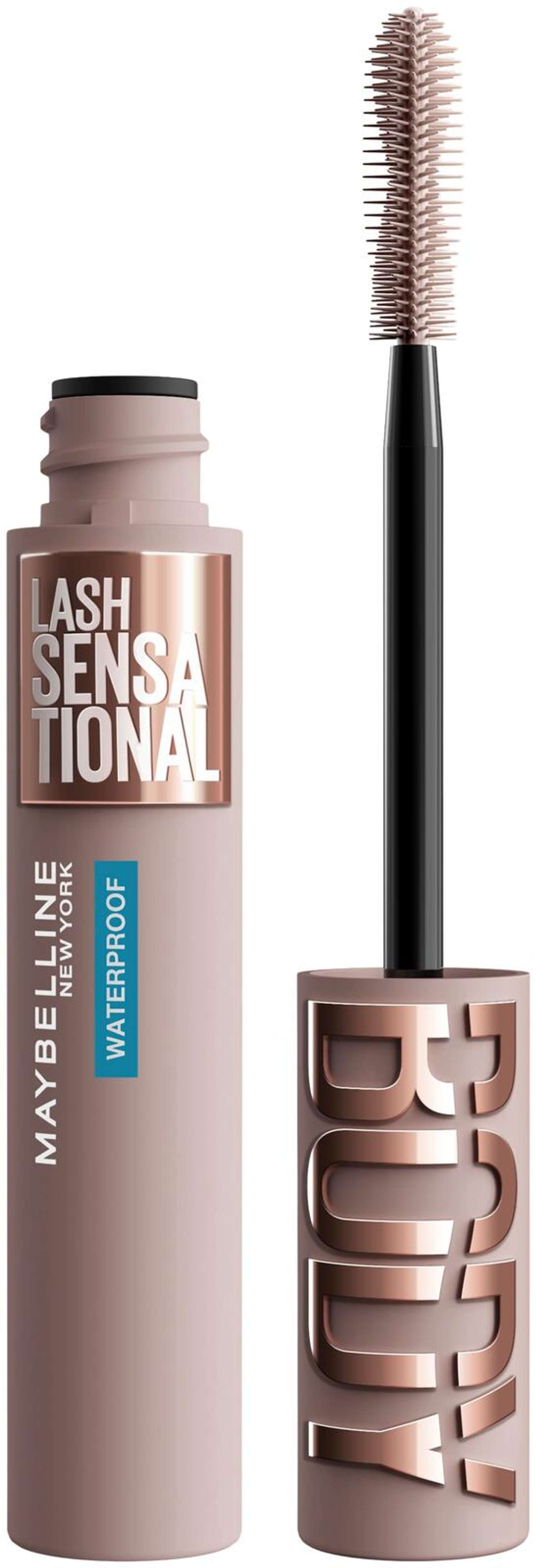 Maybelline New York Lash Sensational Body Водостойкая тушь для ресниц Очень черная 9, 7 мл (цвет Очень черный)