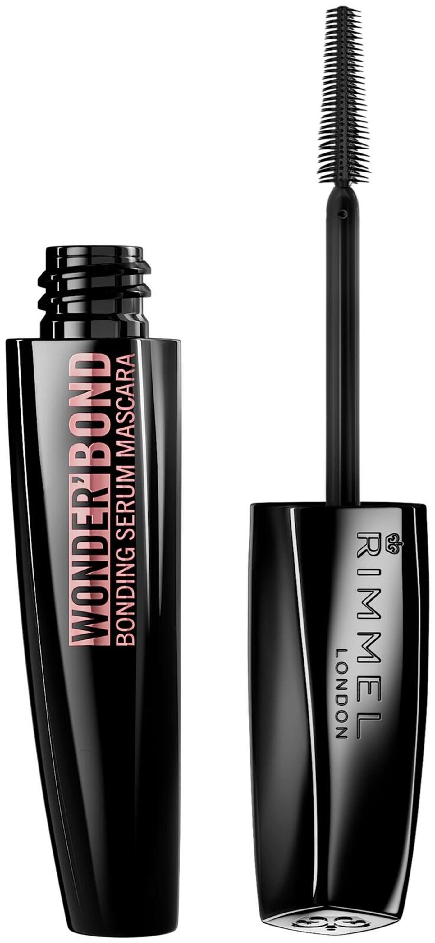 Rimmel London Wonder Bonding Serum Mascara 11 мл 001 Черная тушь для ресниц (цвет Черный)
