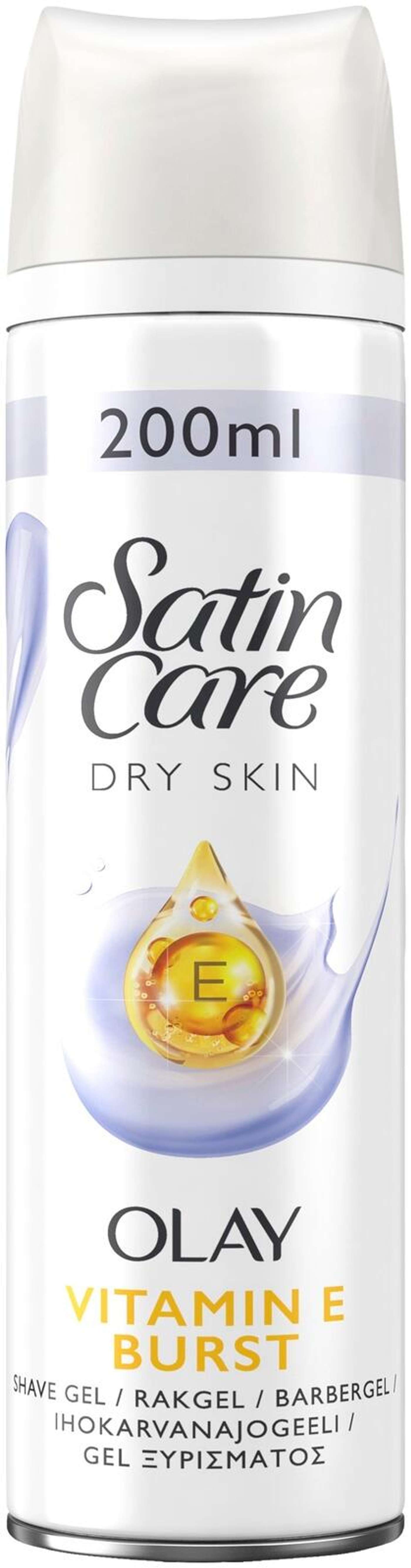 Satin Care Olay Витамин Е 200мл гель для бритья кожи