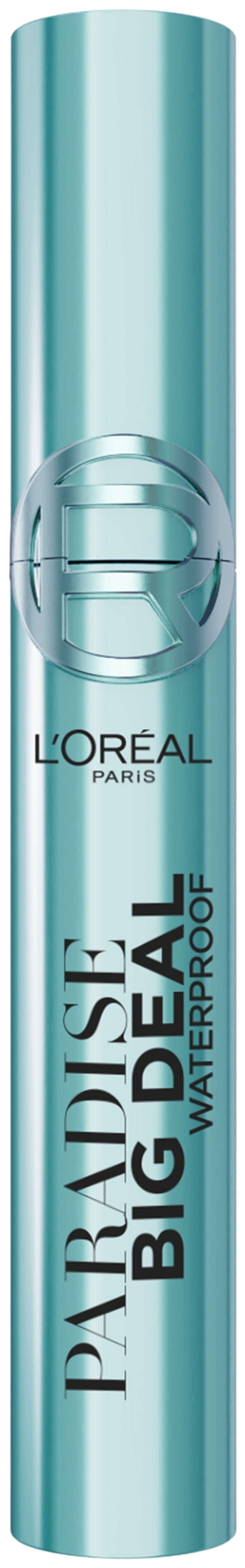 L'Oréal Paris Paradise Big Deal Водостойкая тушь для ресниц Черная 9, 9 мл (цвет Черный)