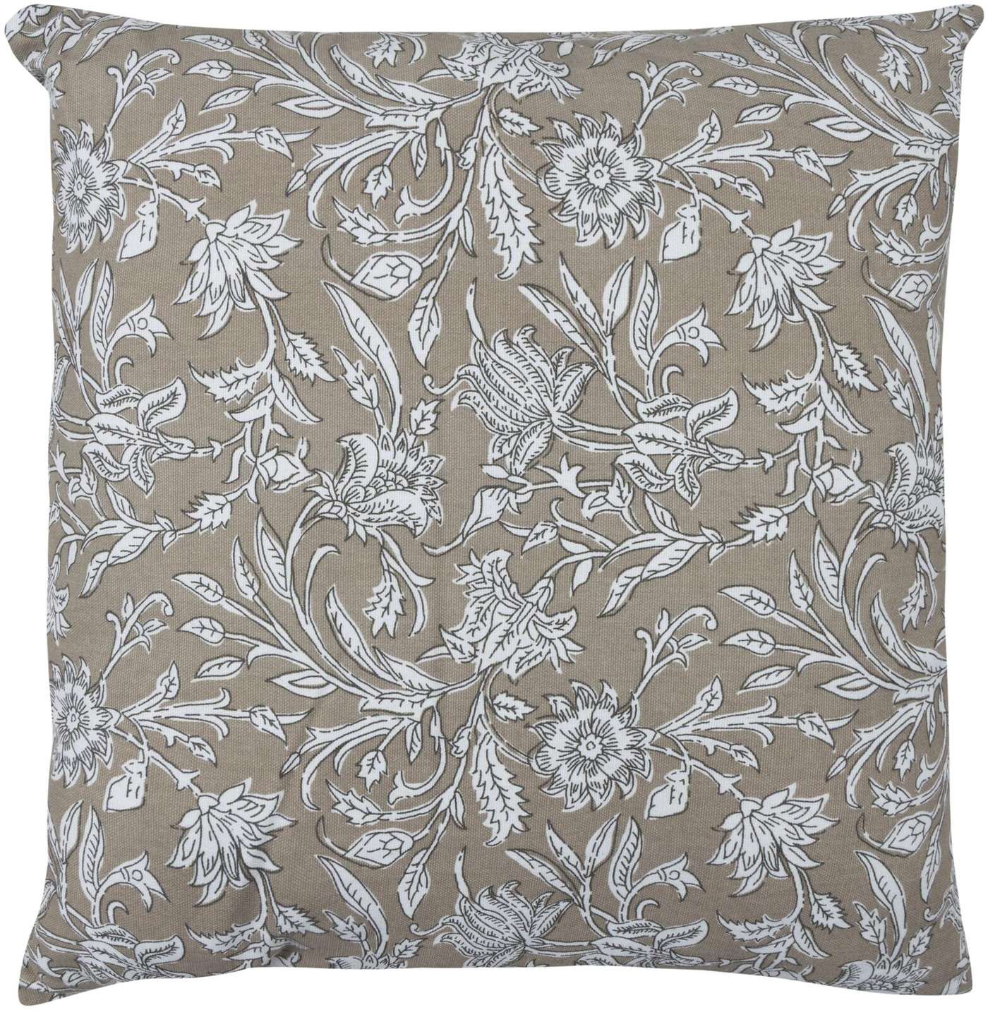 Декоративная подушка Tex Home Fleurs 45х45 см бежевый (цвет бежевый)