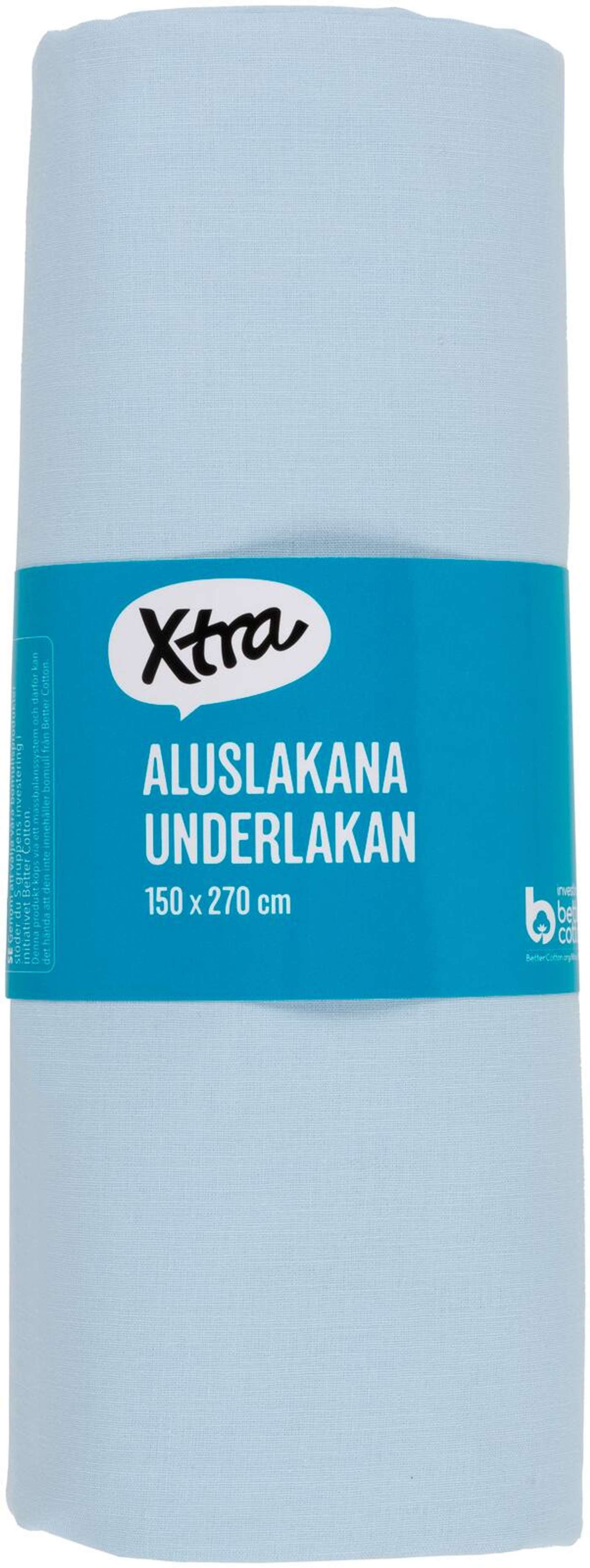 Простыня Xtra Uni 150x270 см, светло-голубая (цвет Светло-голубой)