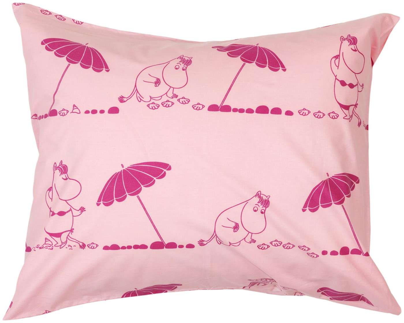 Наволочка Moomin Arabia Moomin 50х60см Great GOTS (цвет Розовый)