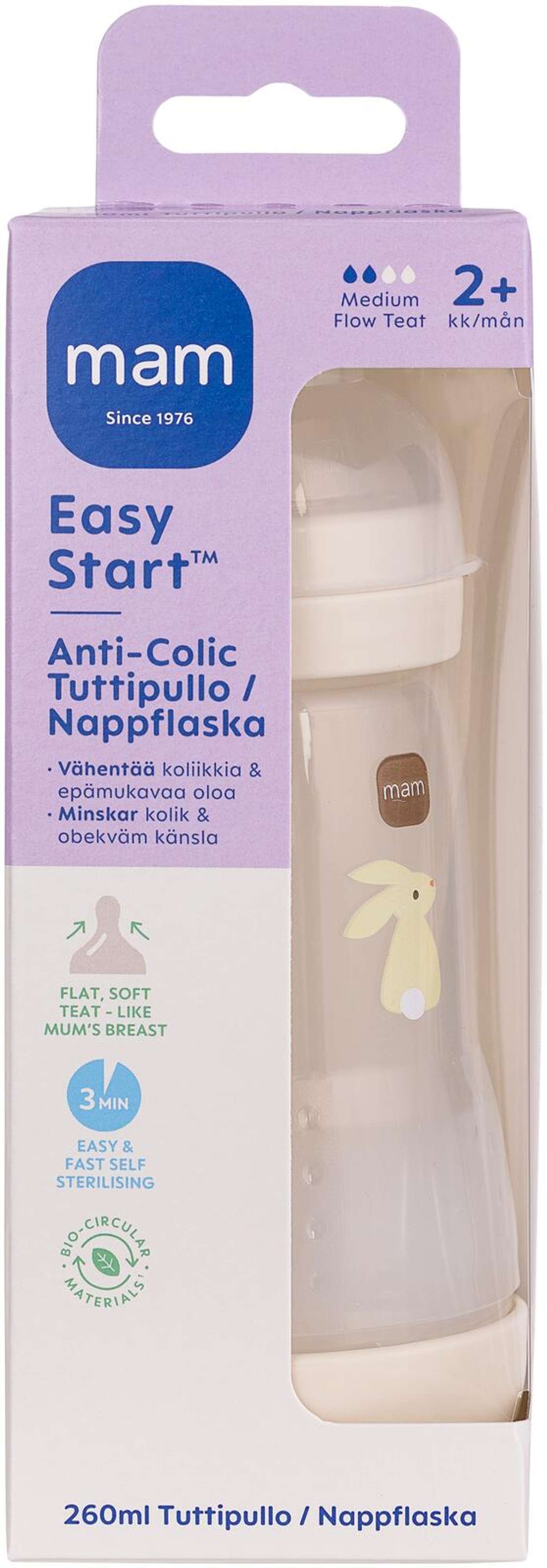 MAM Easy Start - Детская бутылочка Anti-Colic 260 мл