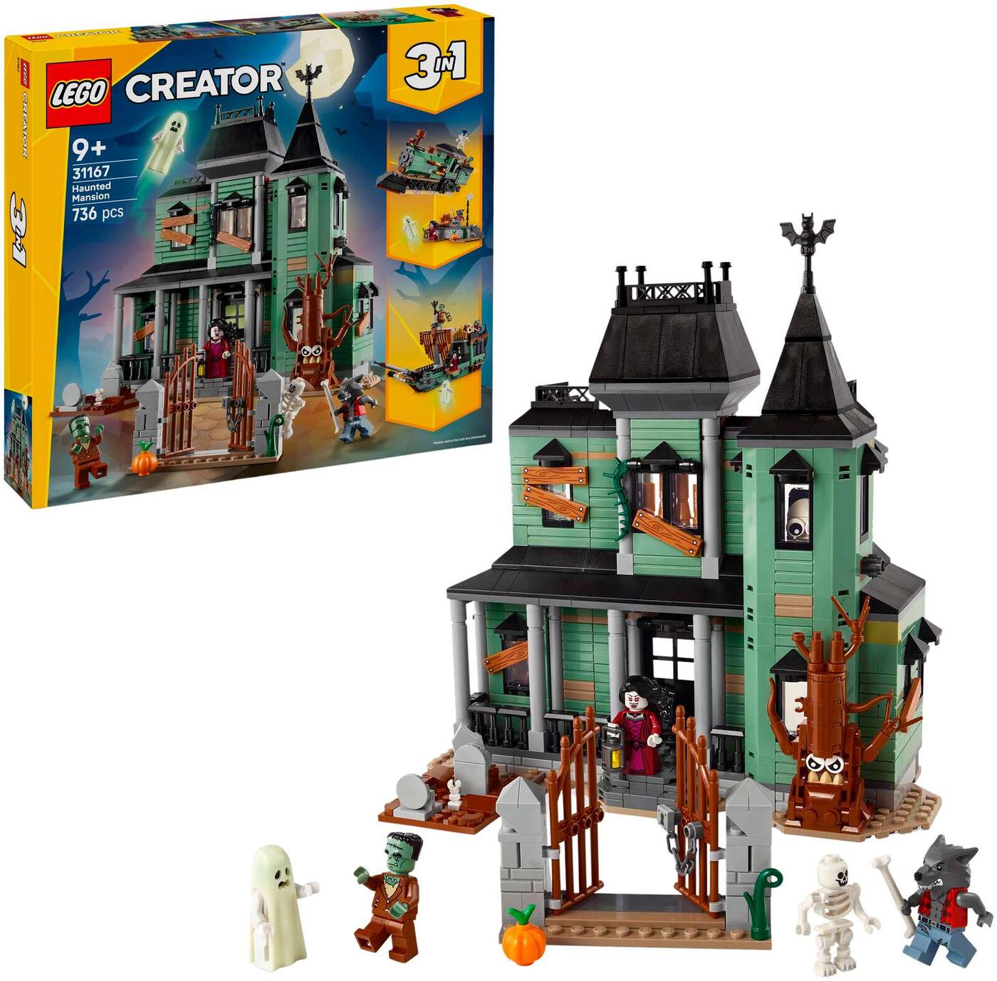 LEGO Creator 31167 Особняк с привидениями