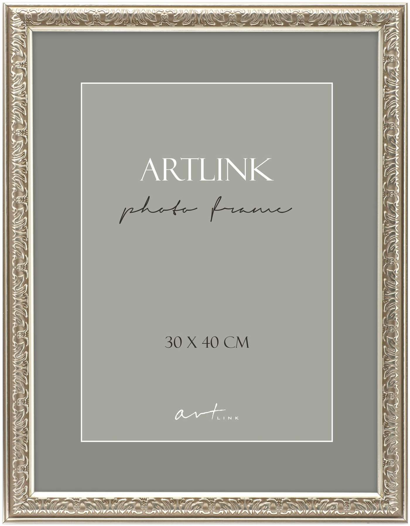 Рамка Art Link Ностальгия 30 х 40 см серебро (цвет серебро)