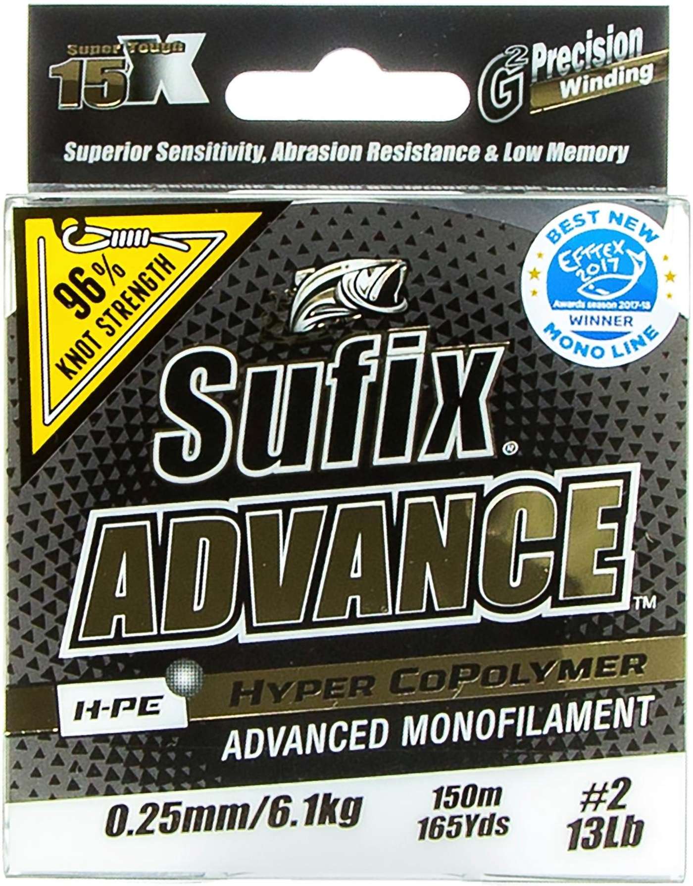 Sufix Advance 150м 0, 25мм / 6, 1кг прозрачная леска