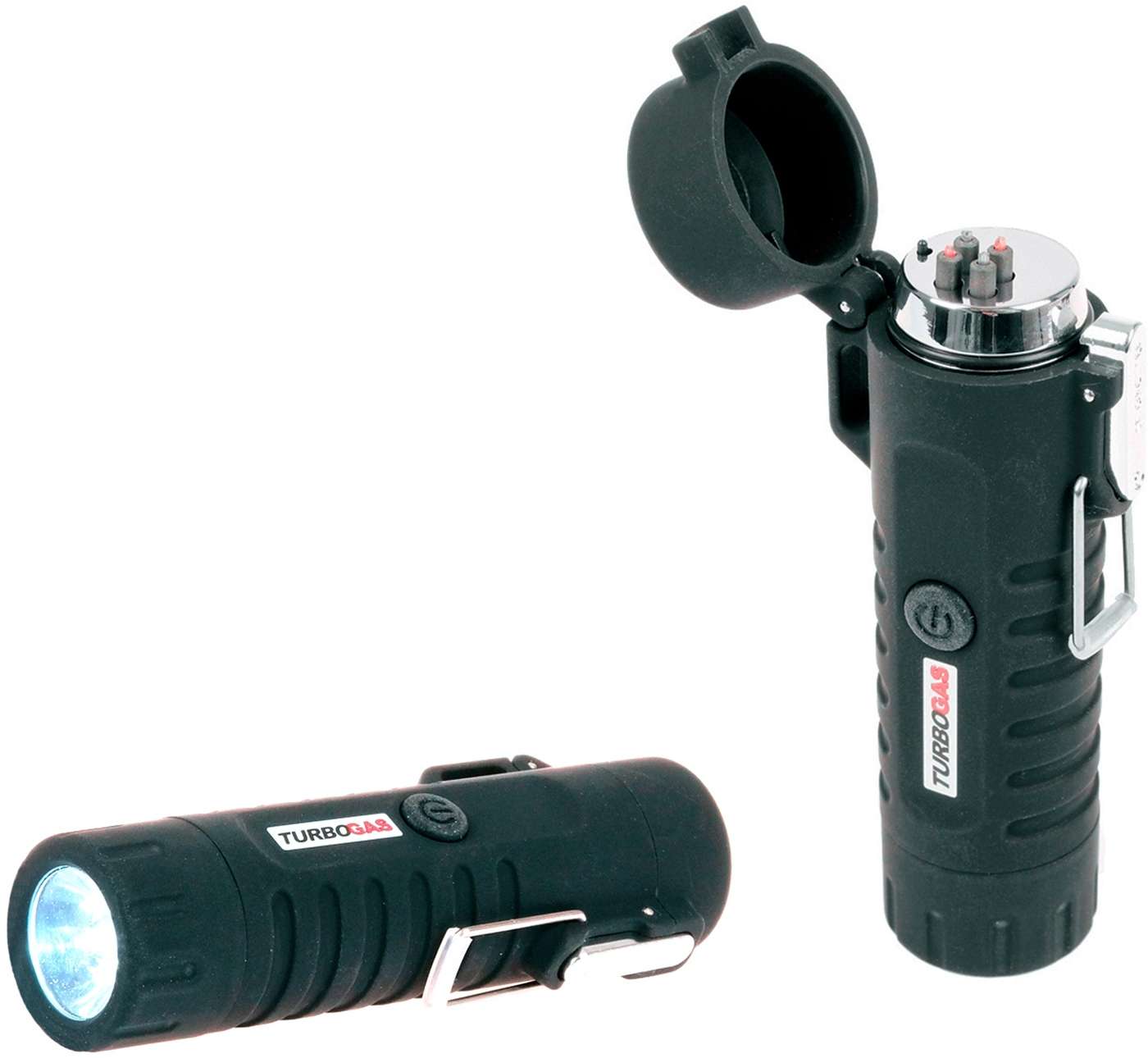 Плазменная зажигалка Turbogas E-Light (цвет Черный)