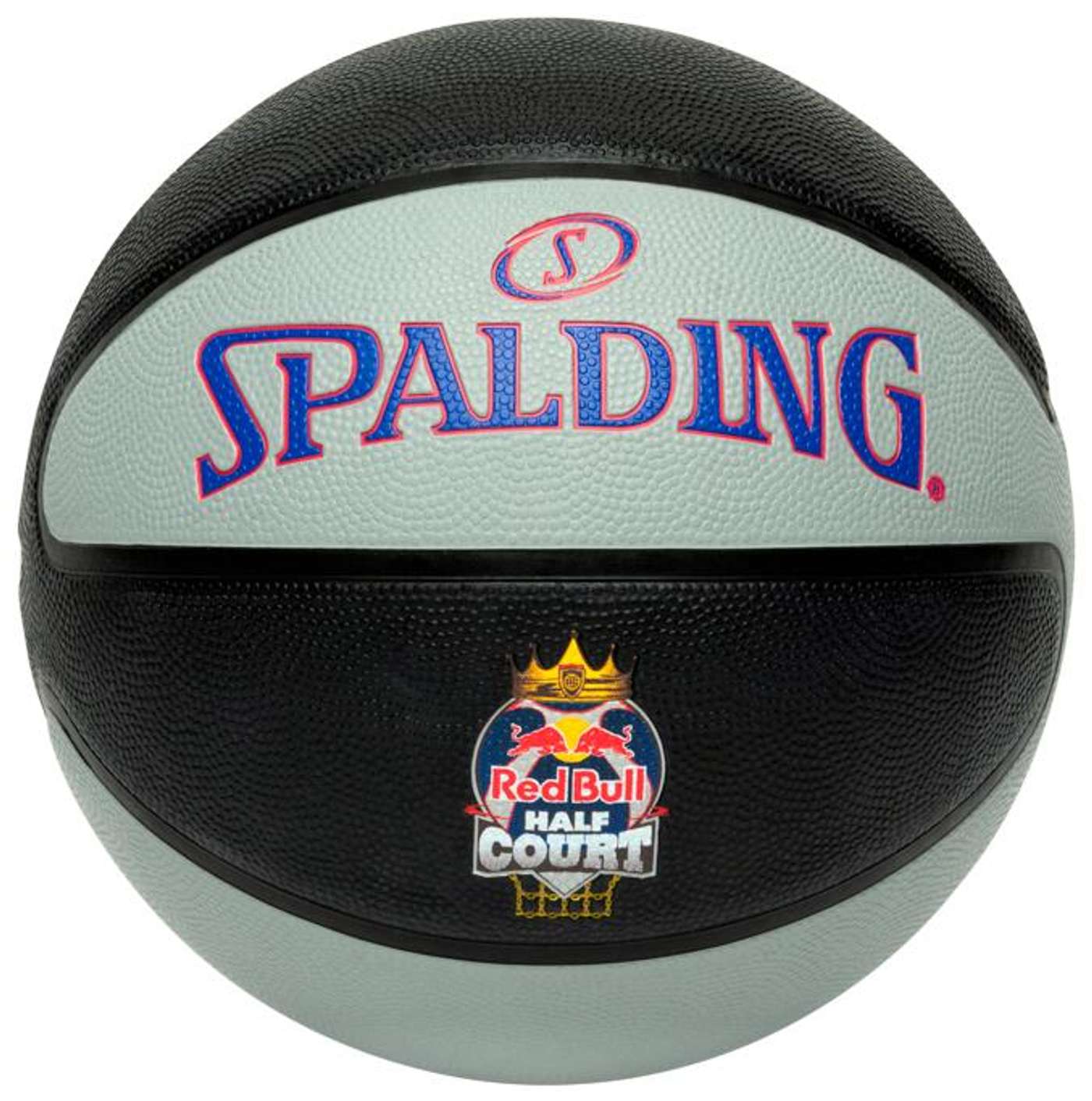 Уличный баскетбольный мяч Spalding, размер 7. (цвет ЧЕРНЫЙ / СЕРЕБРЯНЫЙ)