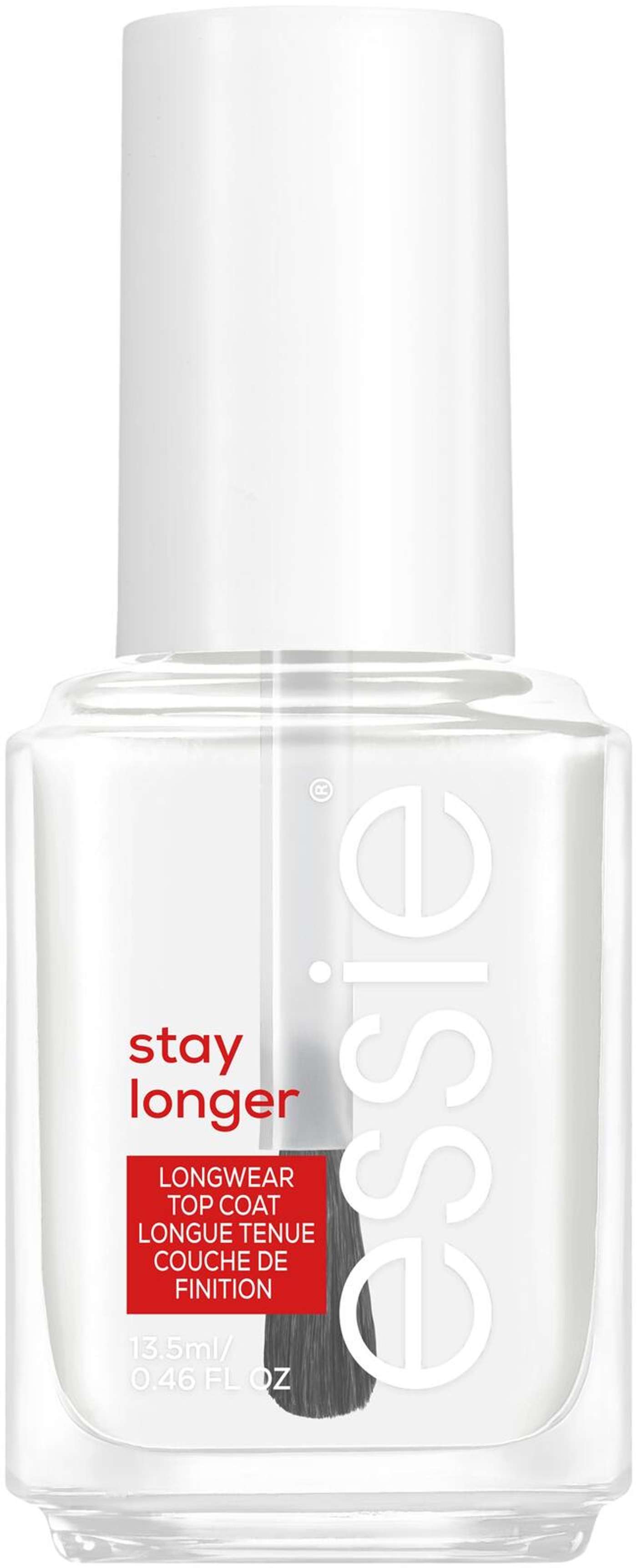 Верхнее покрытие essie Stay Longer, 13, 5 мл. (цвет ОСТАВАЙТЕСЬ ДОЛЬШЕ)