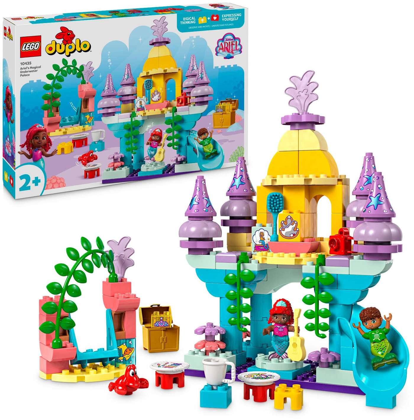 LEGO DUPLO Disney TM 10435 Подводный волшебный замок Ариэль