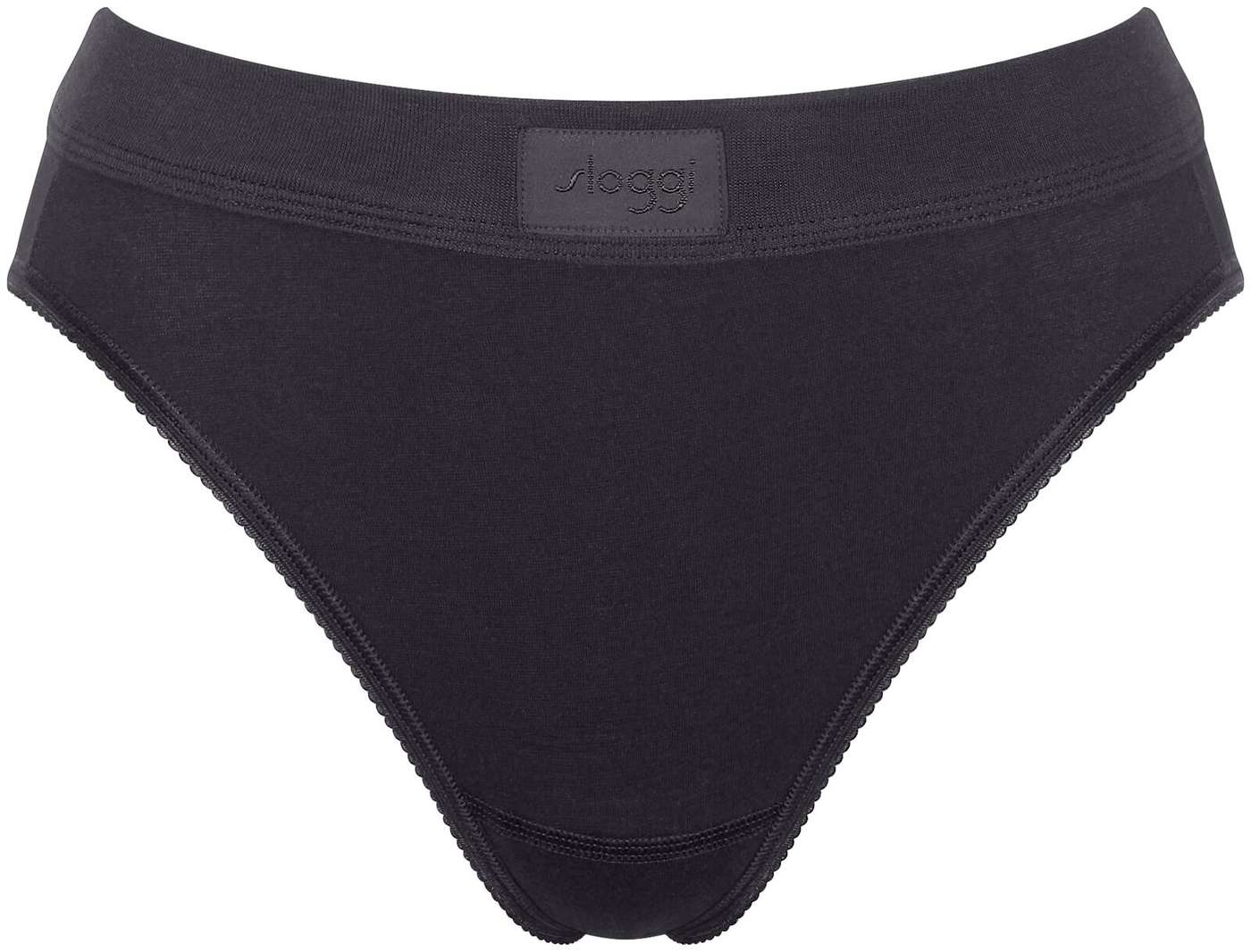 Трусы женские Sloggi Double Comfort Or (размер 36, цвет 0004-ЧЕРНЫЙ)