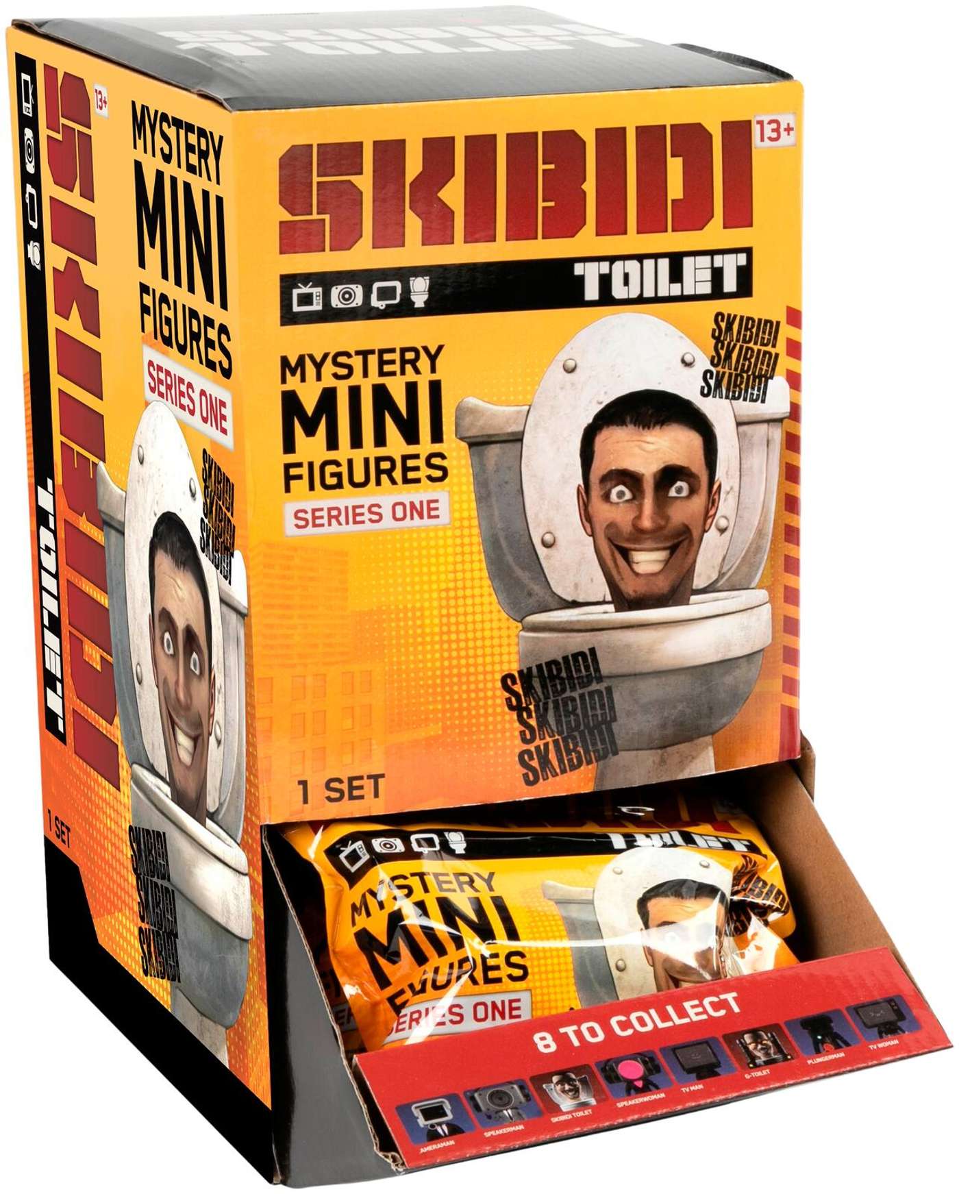 Мини-фигурка Skibidi унитаз-сюрприз