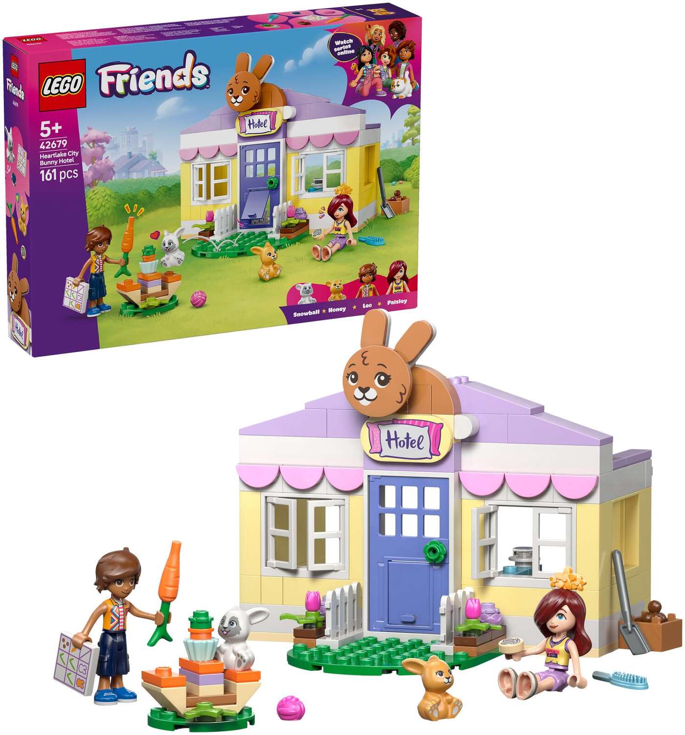 LEGO® LEGO Friends 42679 Кролик-отель Хартлейк Сити