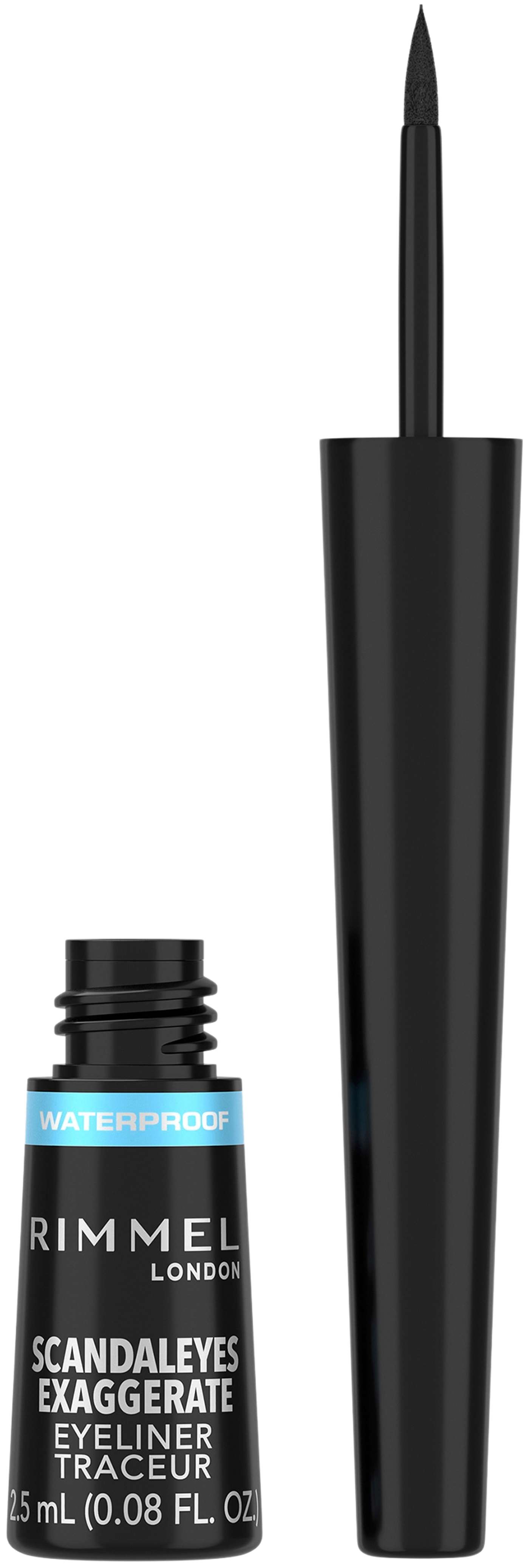 Rimmel 2, 5 мл Scandaleyes Водостойкая жидкая подводка для глаз 003 Черная жидкая подводка для глаз (цвет Черный)