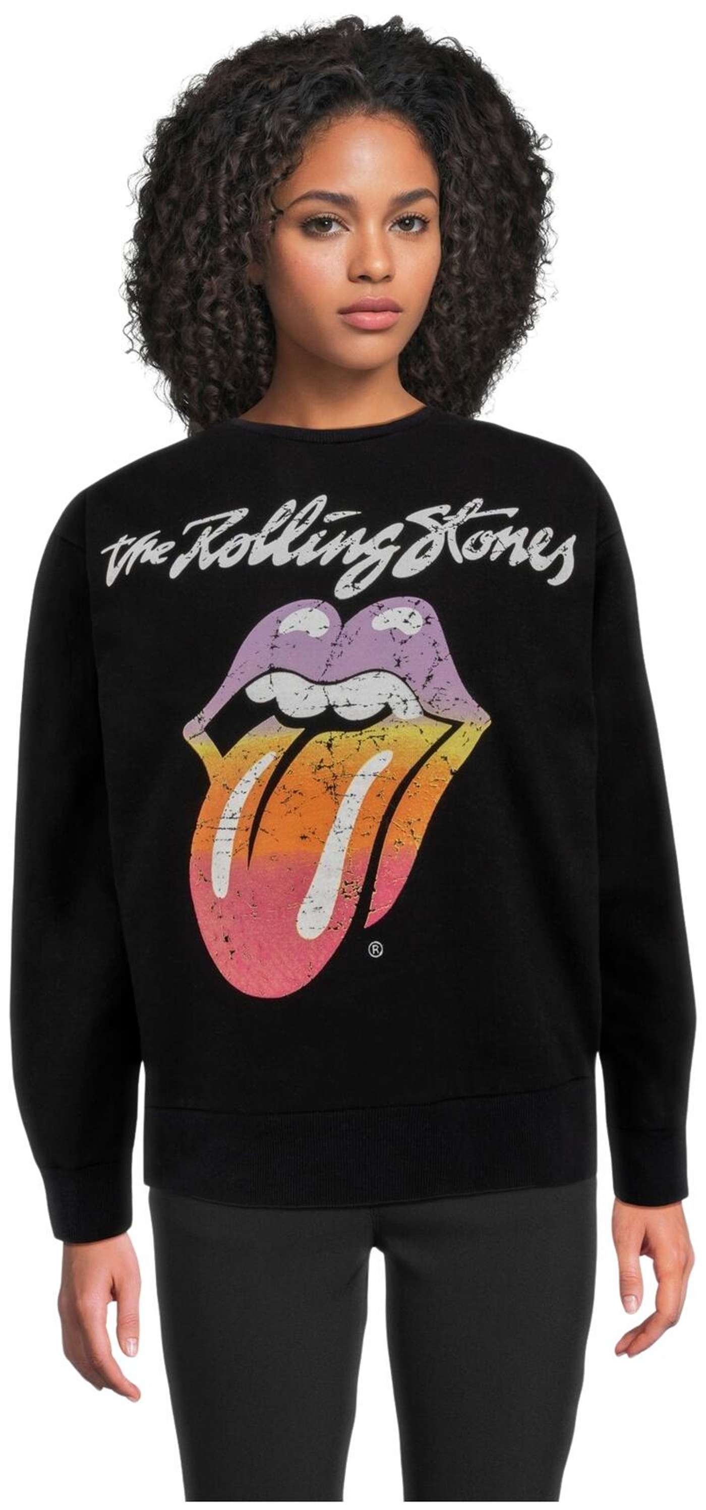 Женская толстовка Rolling Stones I991772 (размер XS, цвет Черный1)