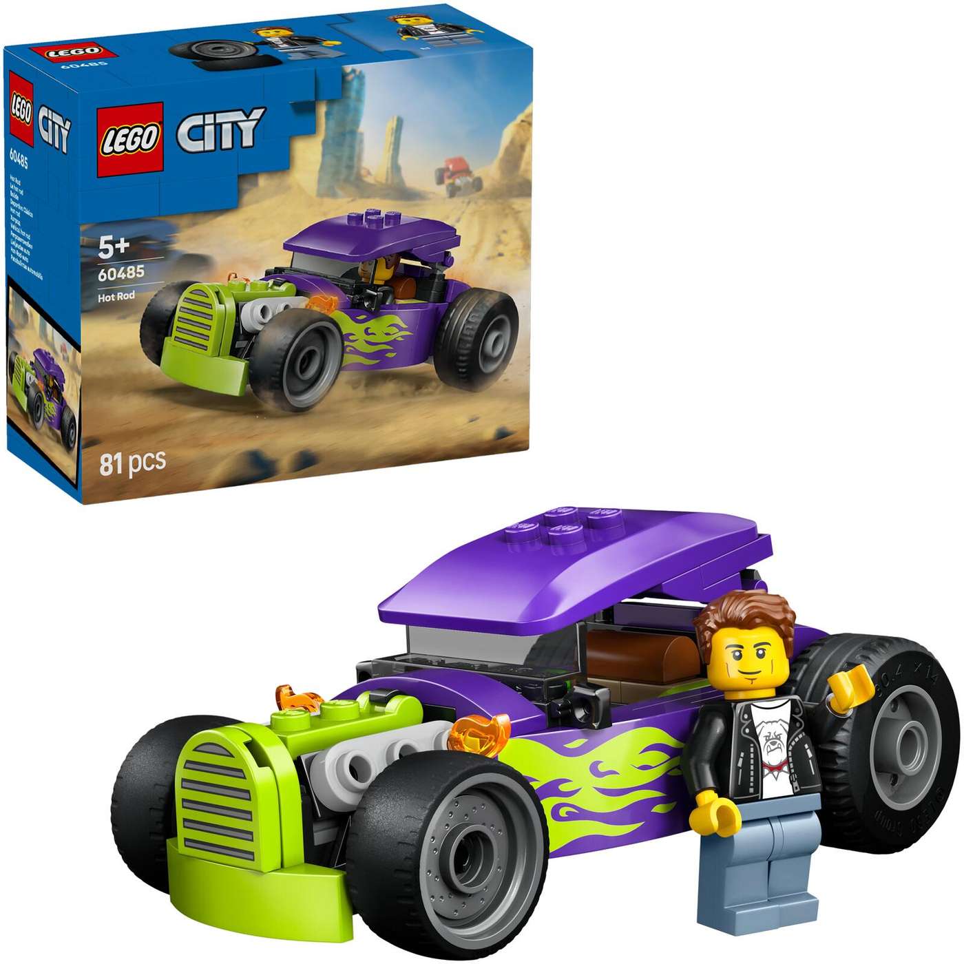 LEGO® City Great Vehicles 60485 Автомобиль Хот-Род