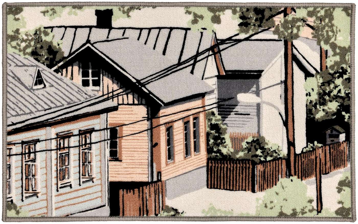 Vallila Naapurusto Коврик 50x80 см мятный (цвет мята)