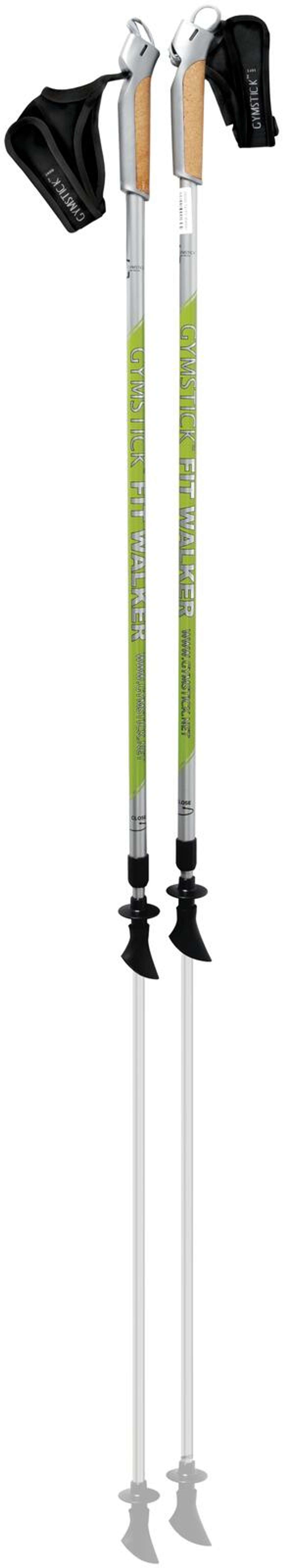 Телескопические трости Gymstick Fit Walker (цвет Зеленый , белый)