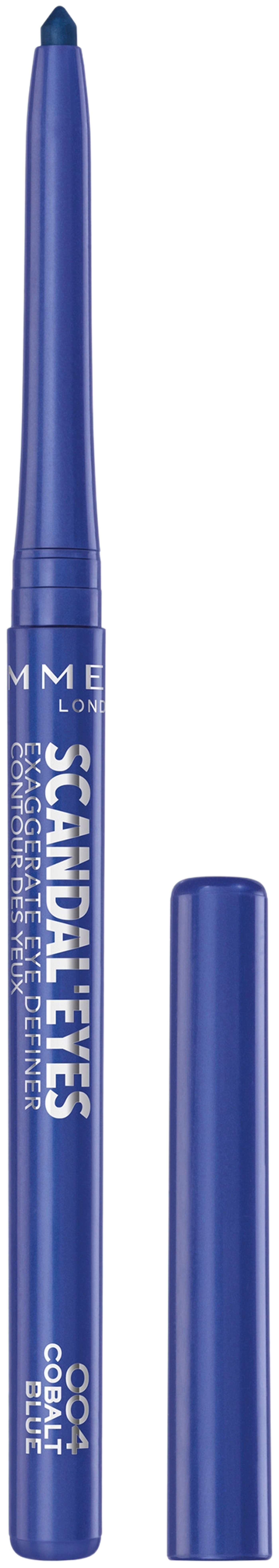 Rimmel Scandal'eyes Eye Definer 0, 35 г, 004 Карандаш-подводка для глаз «Синий кобальт» (цвет Кобальт синий)