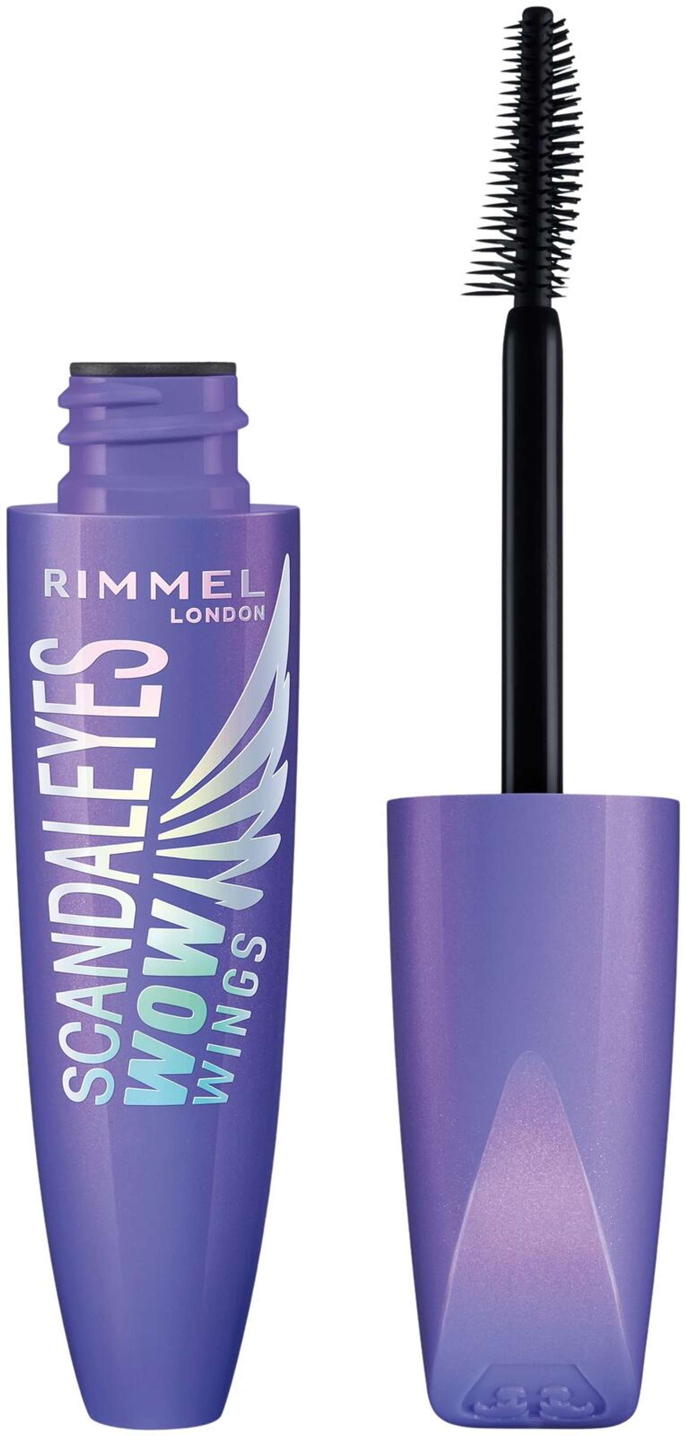 Rimmel London Scandaleyes Wow Wings Mascara 12 мл 001 Черный, тушь (цвет Черный)