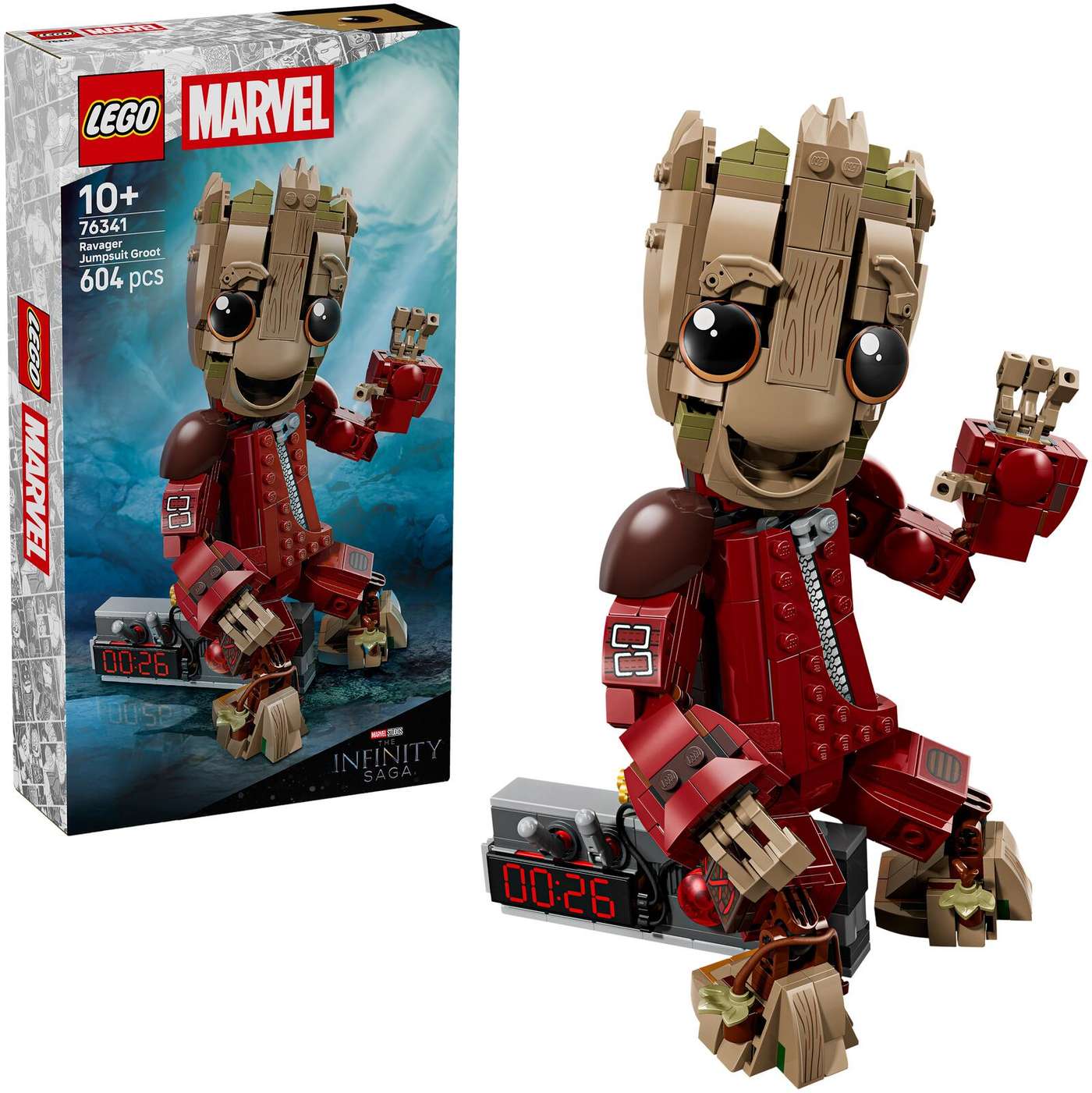 LEGO® Super Heroes Marvel 76341 Грут в костюме Опустошителя