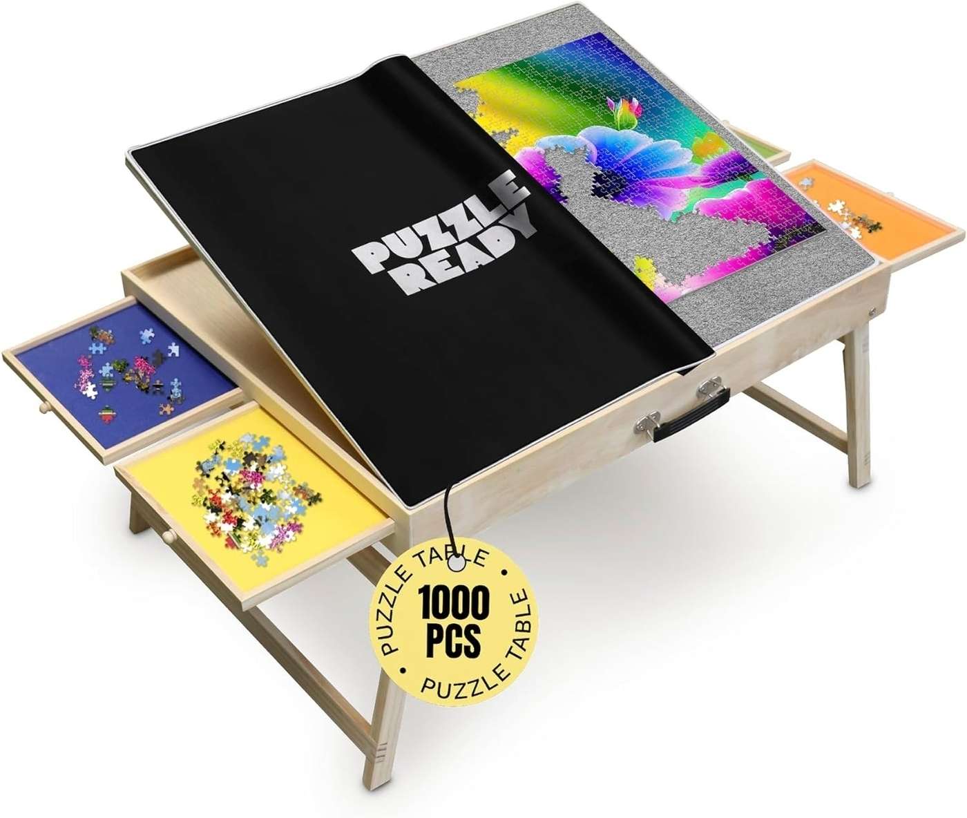 Puzzle Ready - доска-головоломка на ножках для головоломки из 1000 деталей.