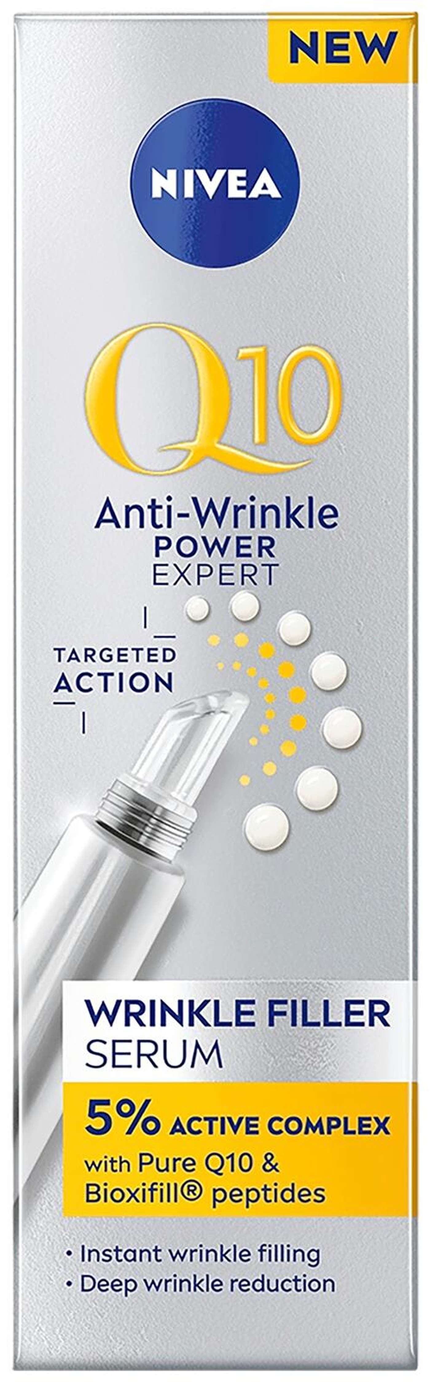 NIVEA 15 мл Q10 Power Anti-Wrinkle Expert Wrinkle Filler Serum сыворотка для лица