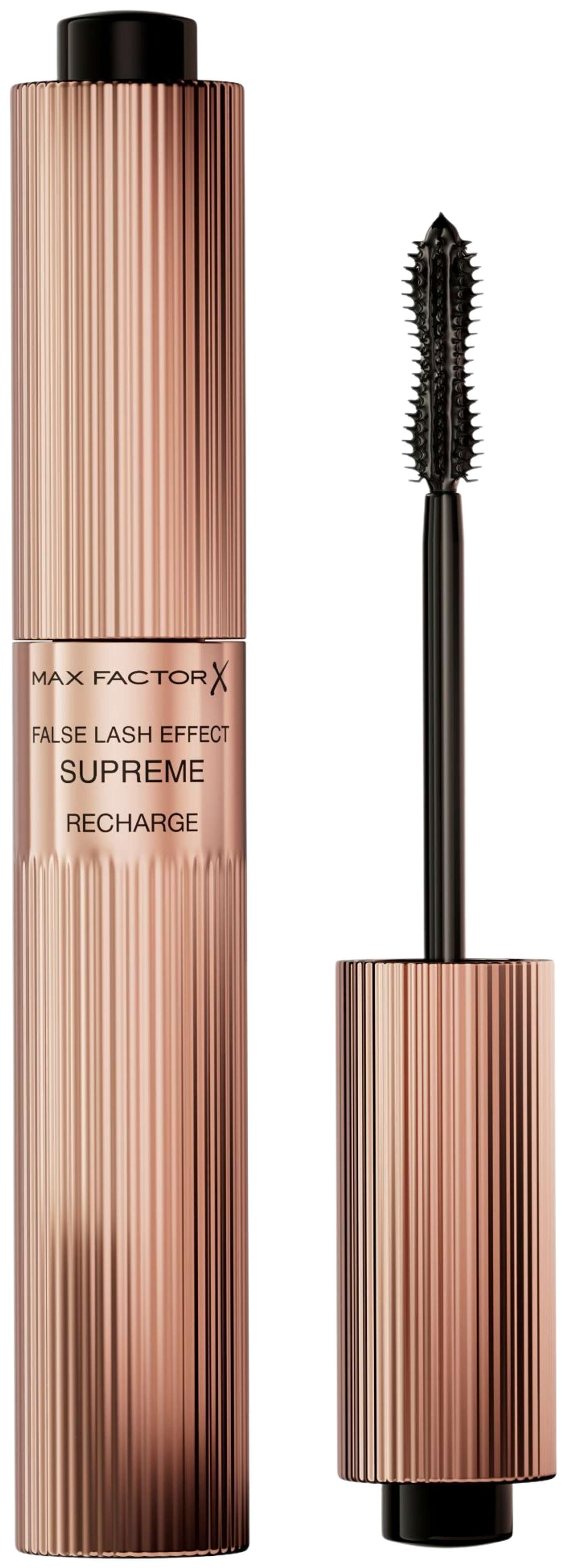 Max Factor False Lash Effect Supreme Recharge Многоразовая тушь для ресниц Черная 9 мл (цвет Черный)