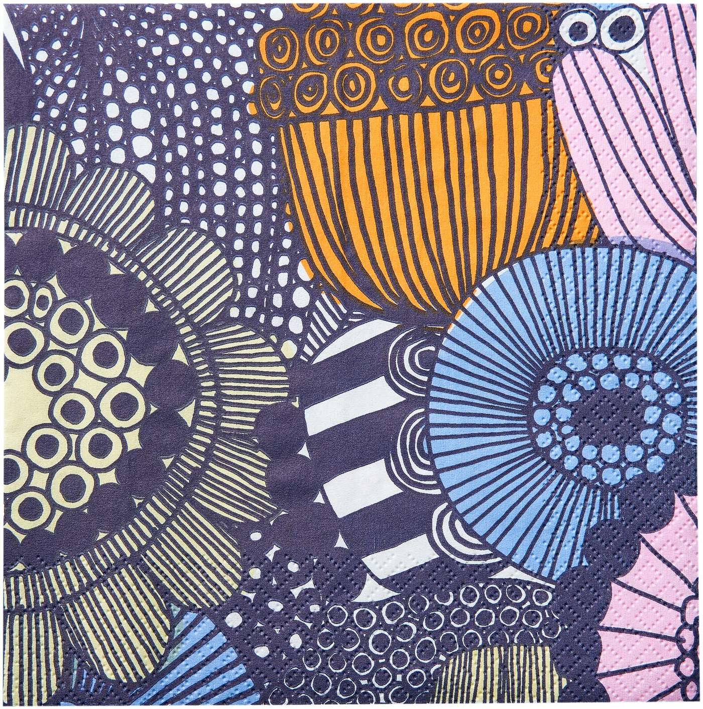 Салфетки Marimekko Siirtolapuutarha розово-фиолетовые 20 шт / 24 см