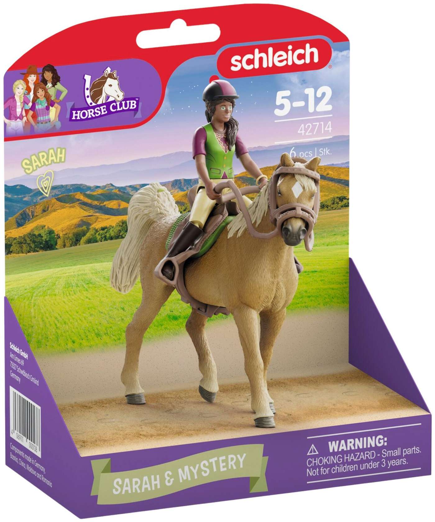 Конный клуб schleich® Сара и Мистери