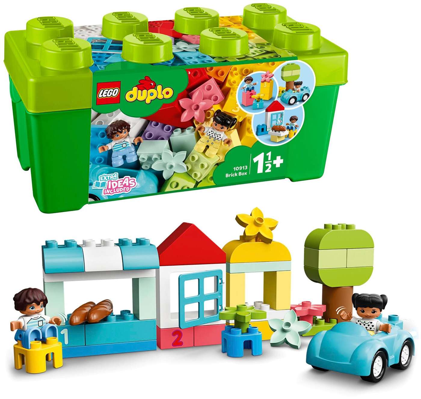 10913 Коробка для кубиков LEGO (цвет Многоцветный)