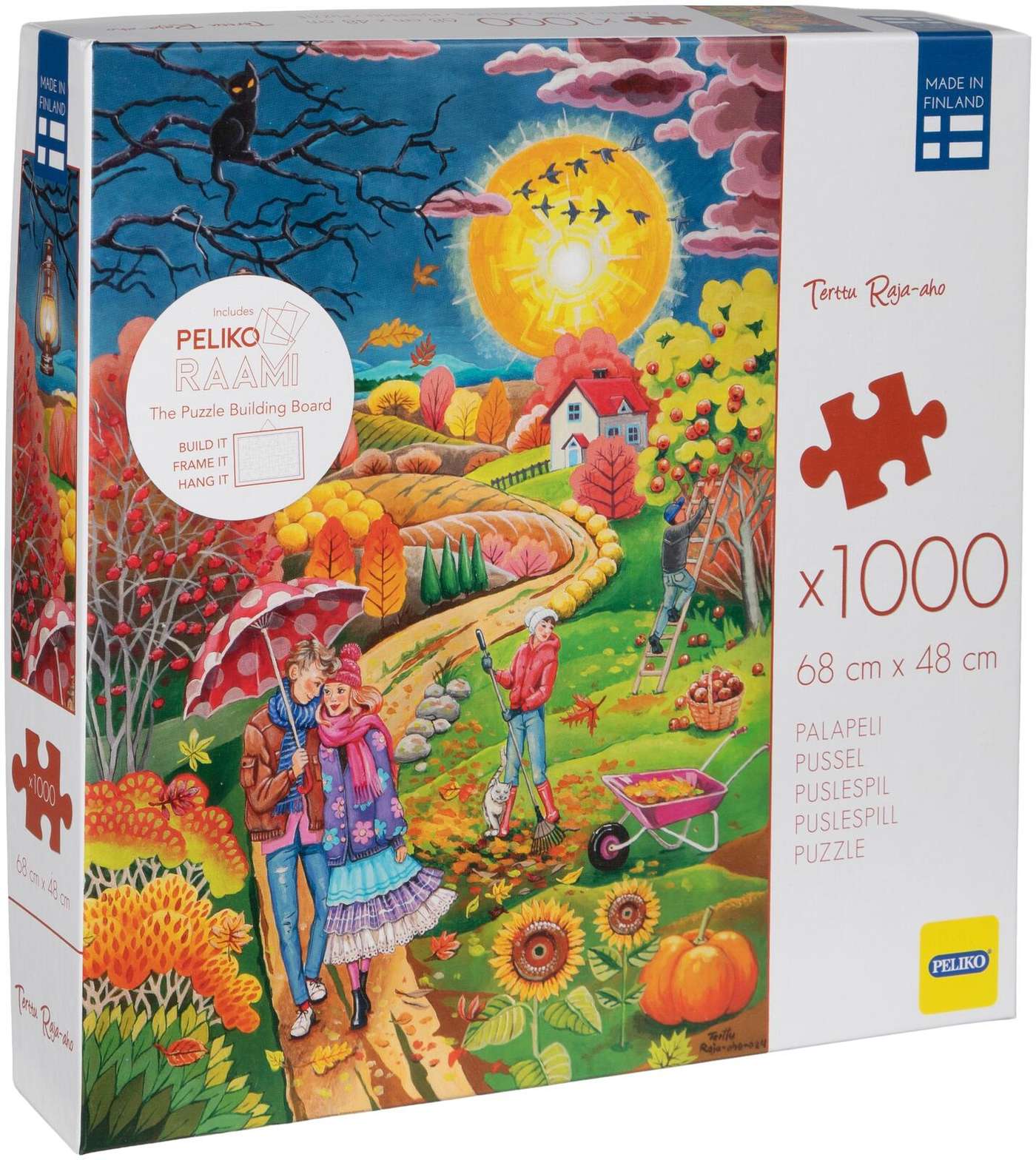 Пазл Peliko 1000 деталей Terttu Raja-aho Syyspuuhia