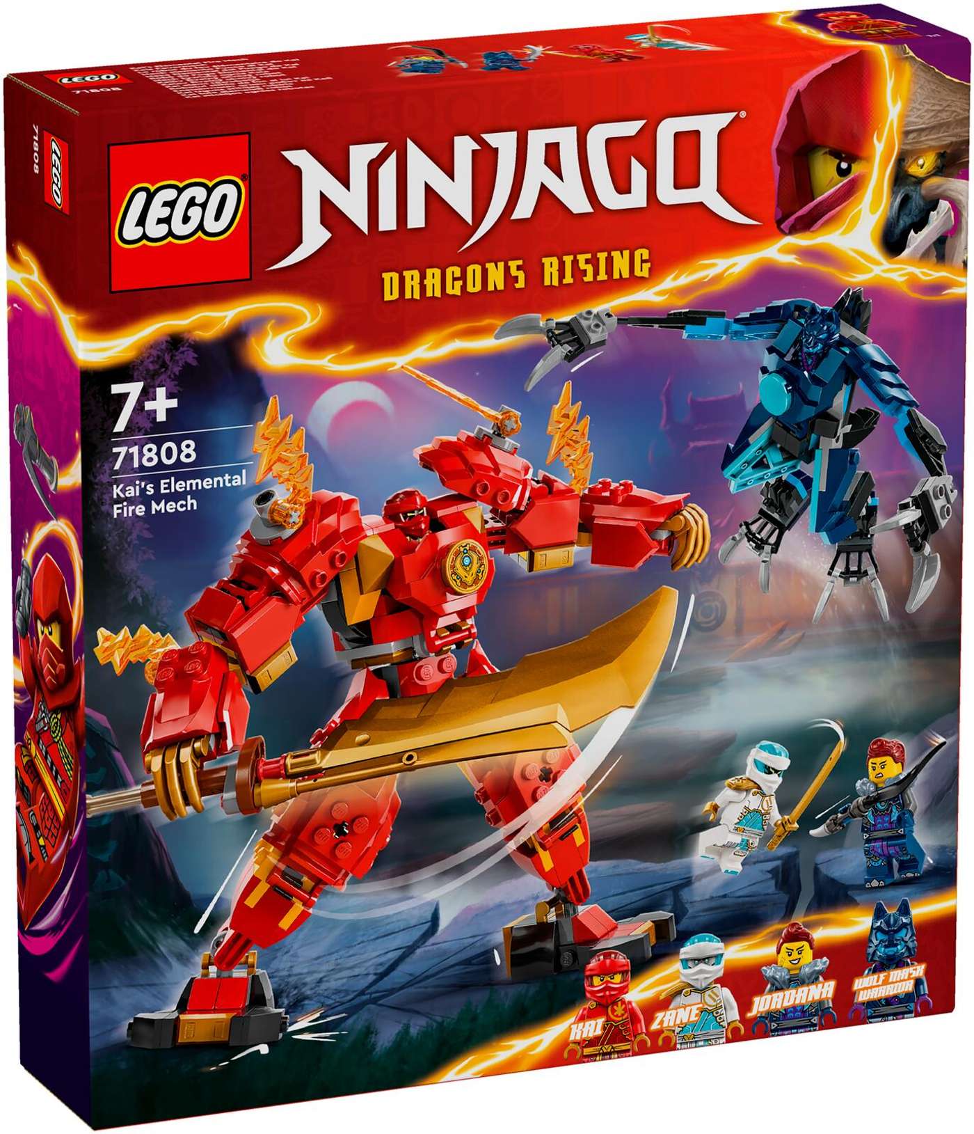 LEGO Ninjago 71808 Робот огненной стихии Кай