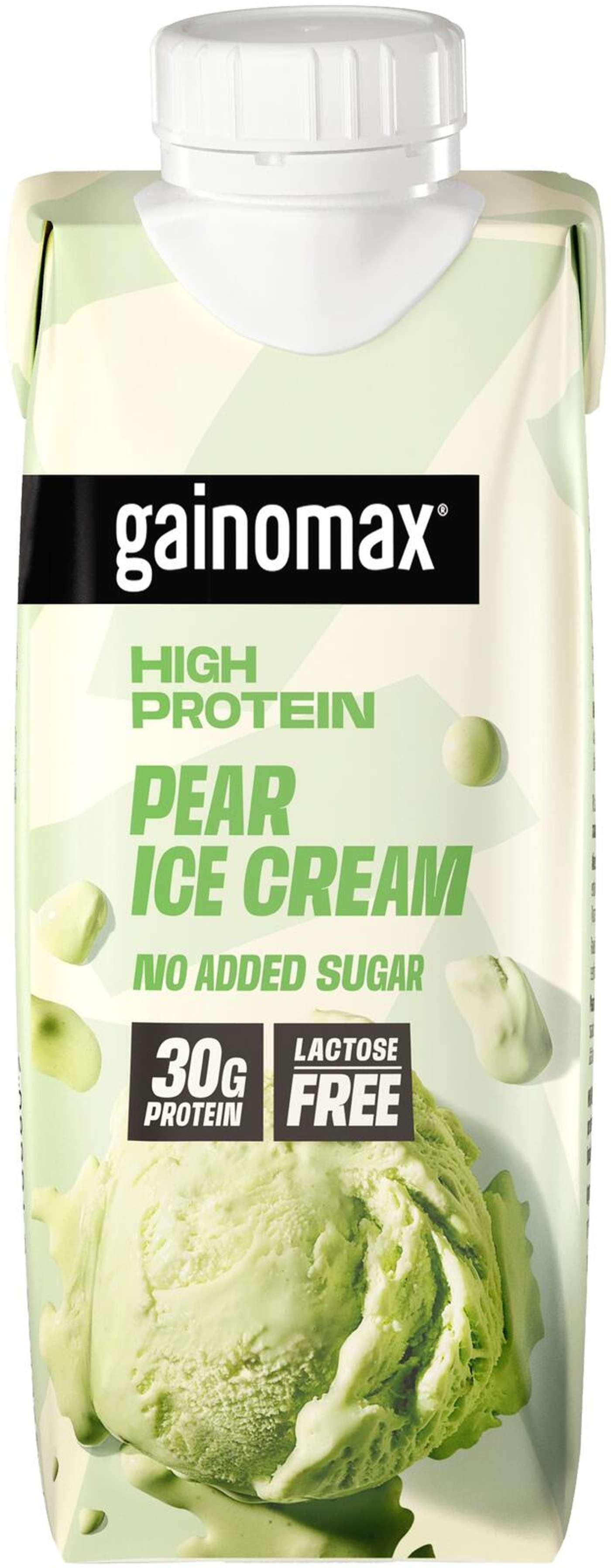 Gainomax High Protein Pear Ice Cream Протеиновый напиток 250 мл