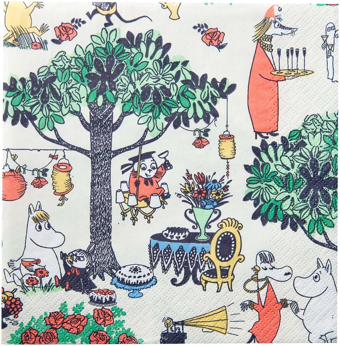 Салфетка Moomin's Garden Invitations 20шт / 33см