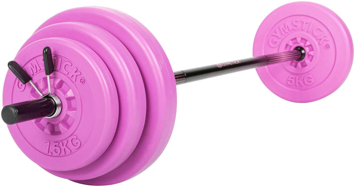 Набор насосов Gymstick 20 кг (цвет розовый)