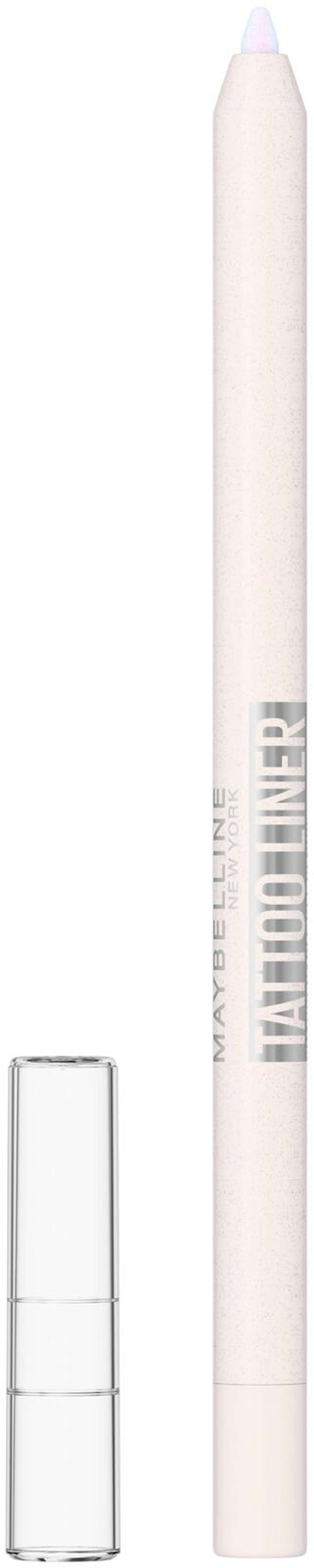 Гель-карандаш-лайнер Maybelline New York Tattoo Liner 821 Stardust Chrome водостойкий карандаш-подводка для глаз 1, 3 г (цвет Звездная пыль хром)