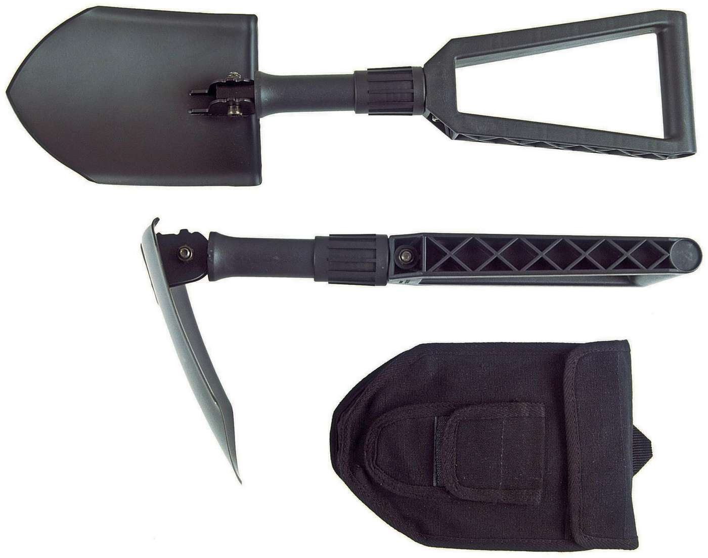 Fiskars Лопата складная. (цвет Черный)