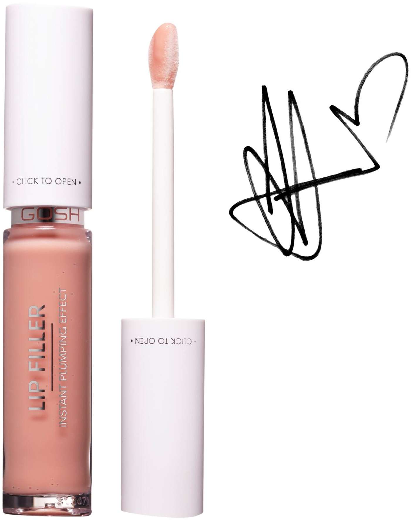 ABREU x Gosh Lip Filler Sintra - 008 блеск для губ 5мл (цвет Синтра)