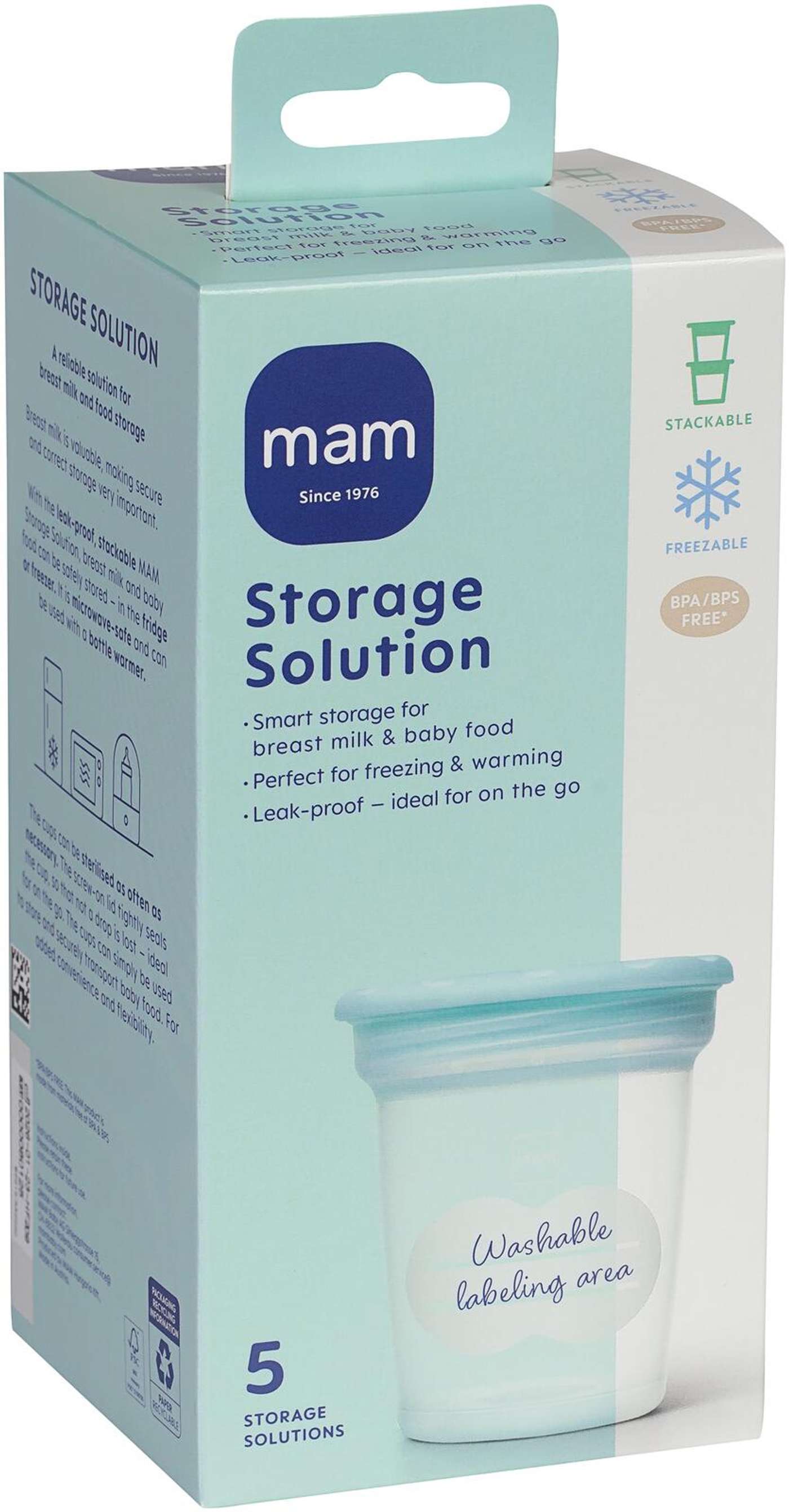 MAM Storage Solution решение для хранения детских продуктов