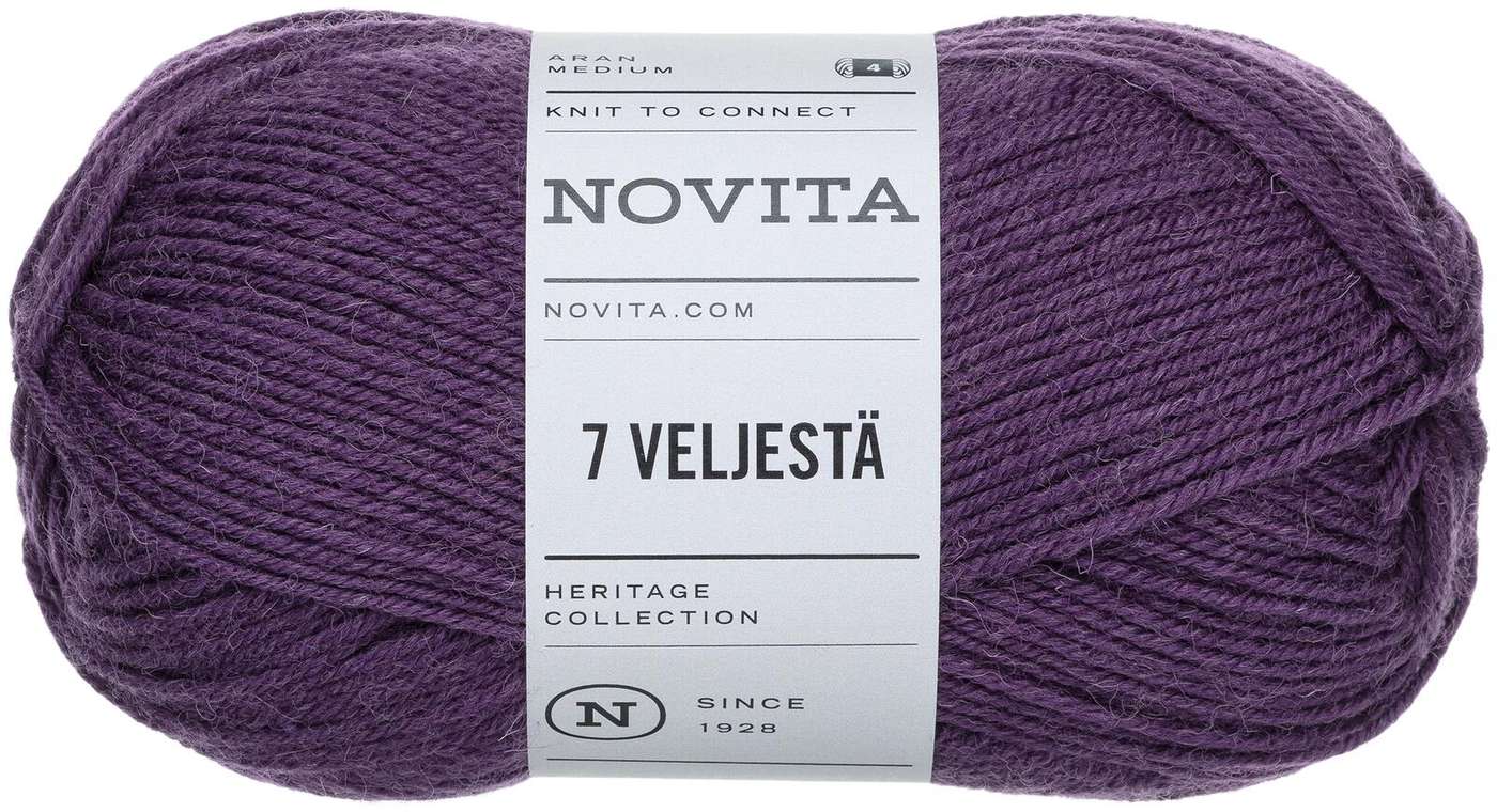 Novita Lanka 7 From Velje 100 г крокус 777 (цвет крокус)