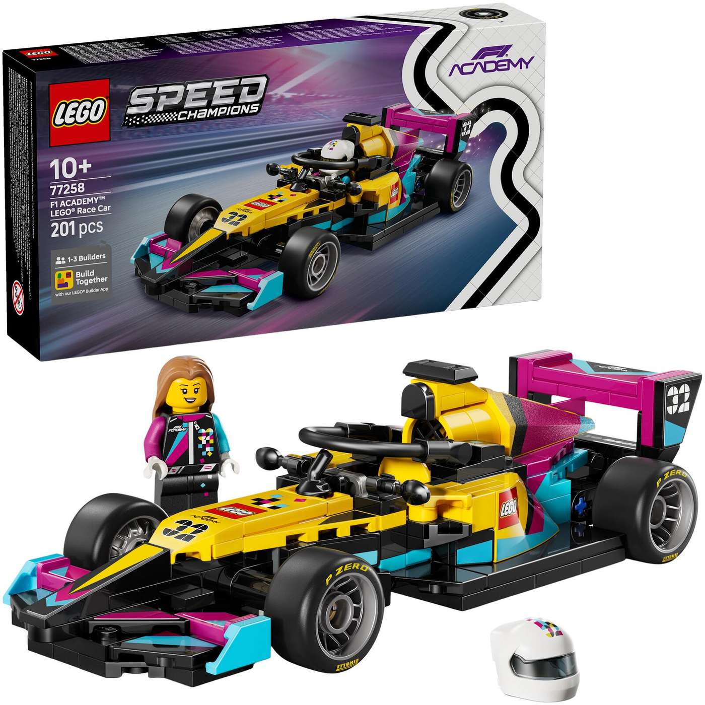 LEGO® Speed ​​​​Champions 77258 F1 ACADEMY™ Гоночный автомобиль LEGO®