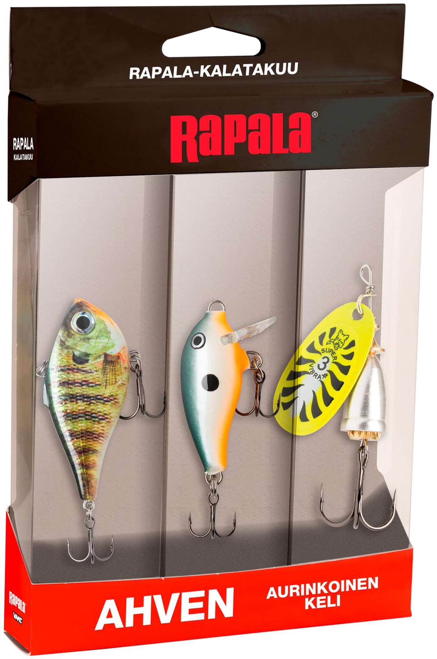 Набор солнечной приманки Rapala Kalatakuu Perch (цвет Многоцветный)