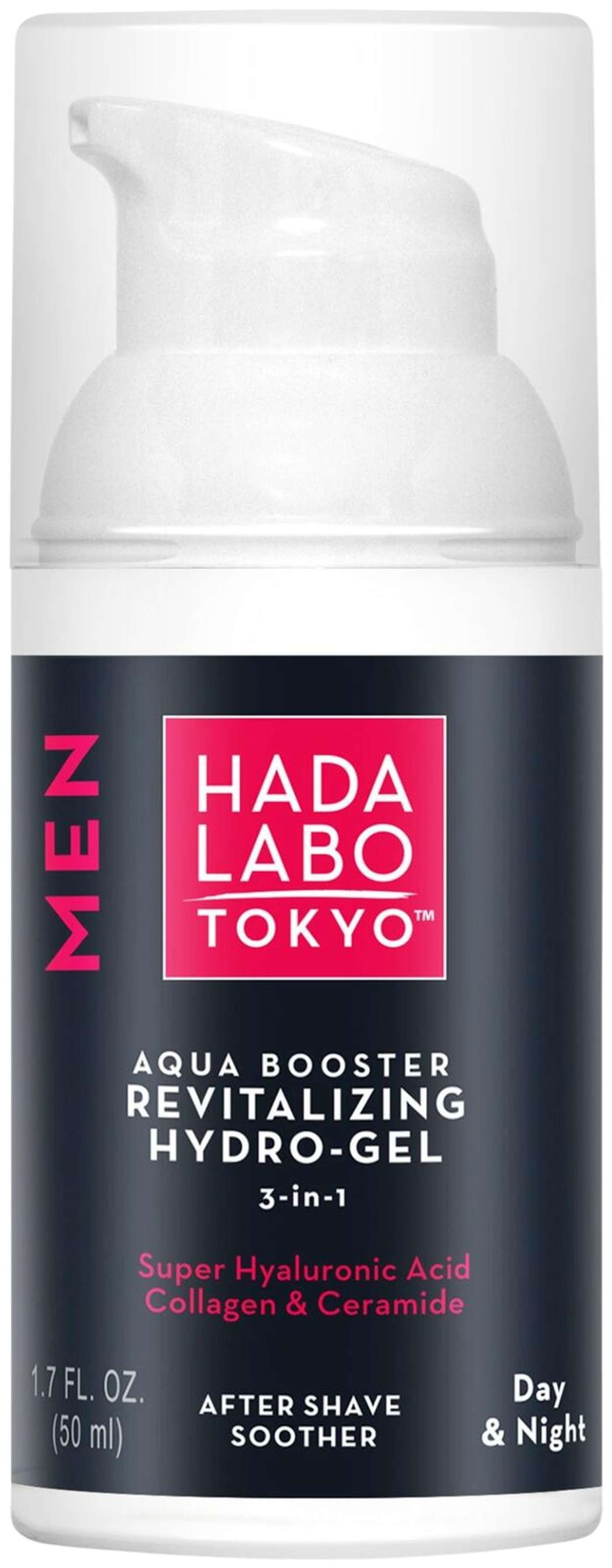 HADA LABO TOKYO MEN Aqua Booster Восстанавливающая гидрогелевая сыворотка 50 мл